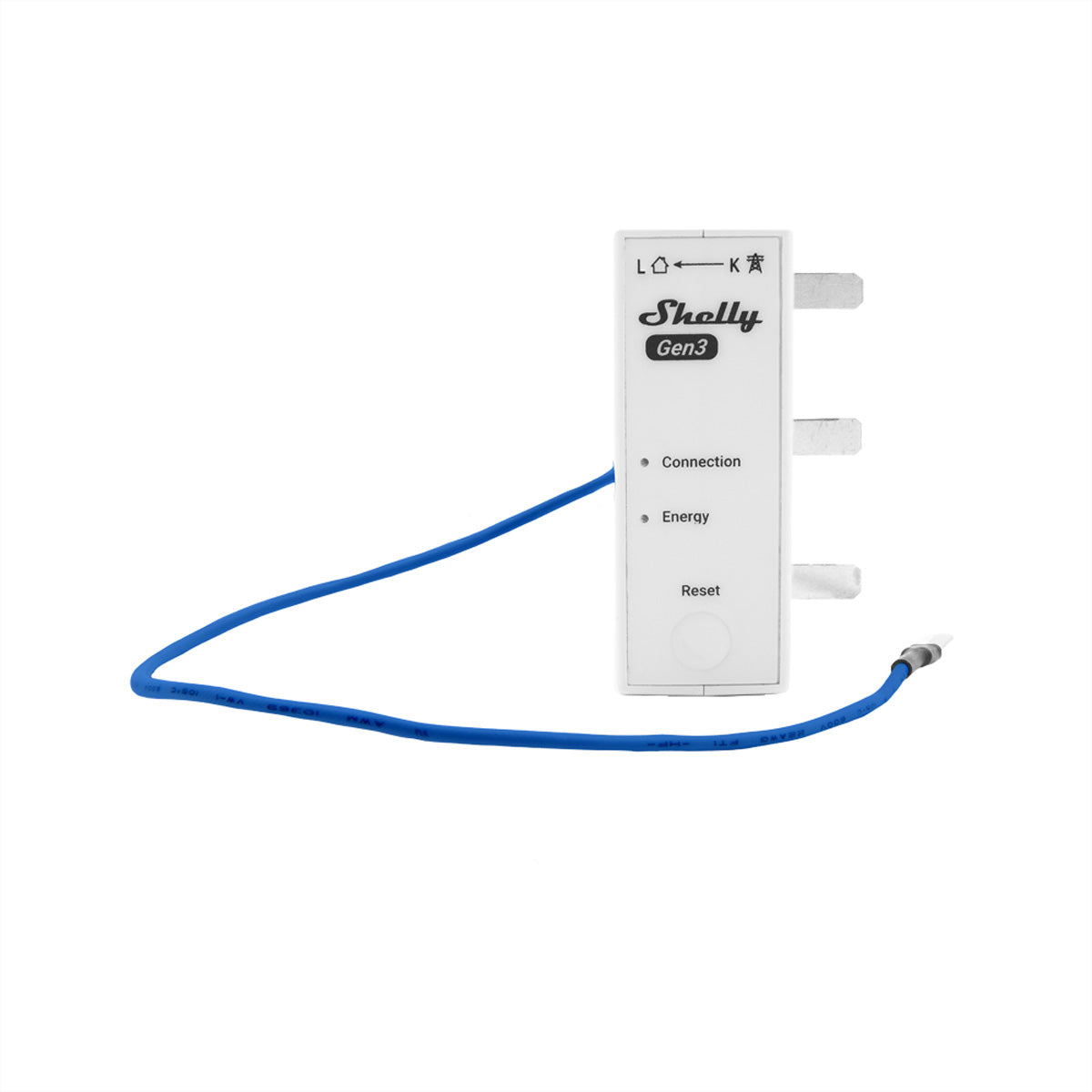 Shelly 3EM-63T Gen3 – Energiezähler – 3-Phasen, 63 A, 3 CT, WLAN/Bluetooth, DIN-Schiene