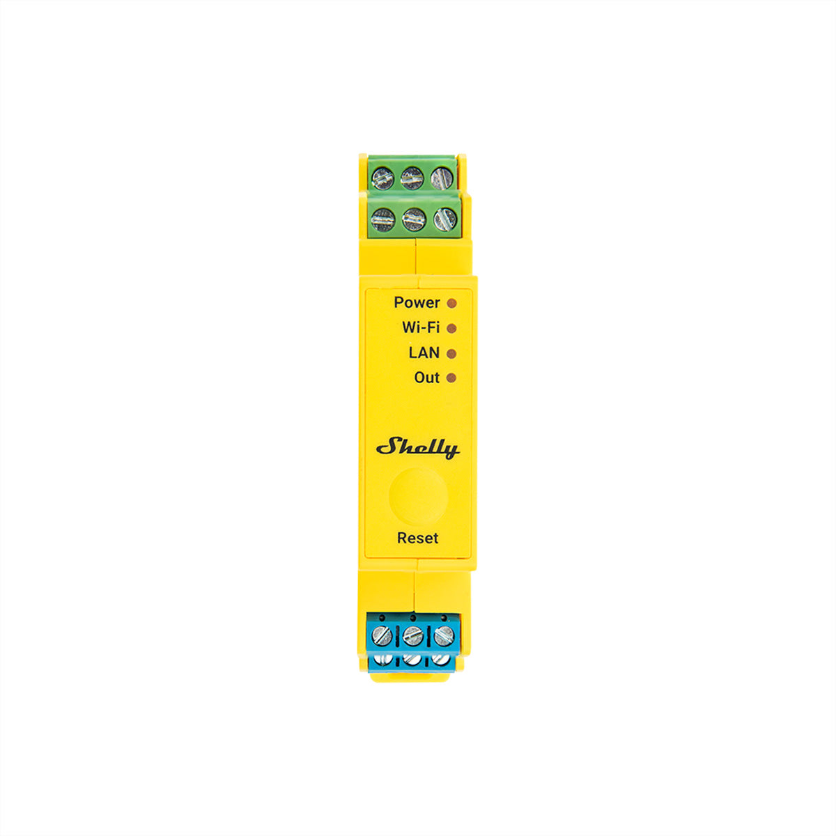 Shelly RGBWW RM – Zubehör – DIN-Schienen-LED-Controller – RGBWW, WLAN/Bluetooth – für Alexa, Google Assistant
