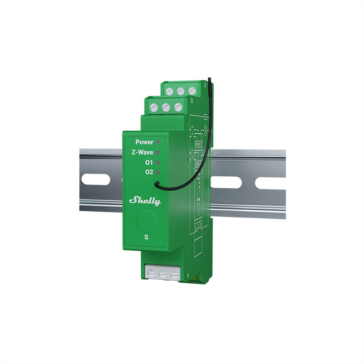 Shelly Wave Pro 2PM – Dimmaktor – 2 Kanäle, Leistungsmessung, Bluetooth