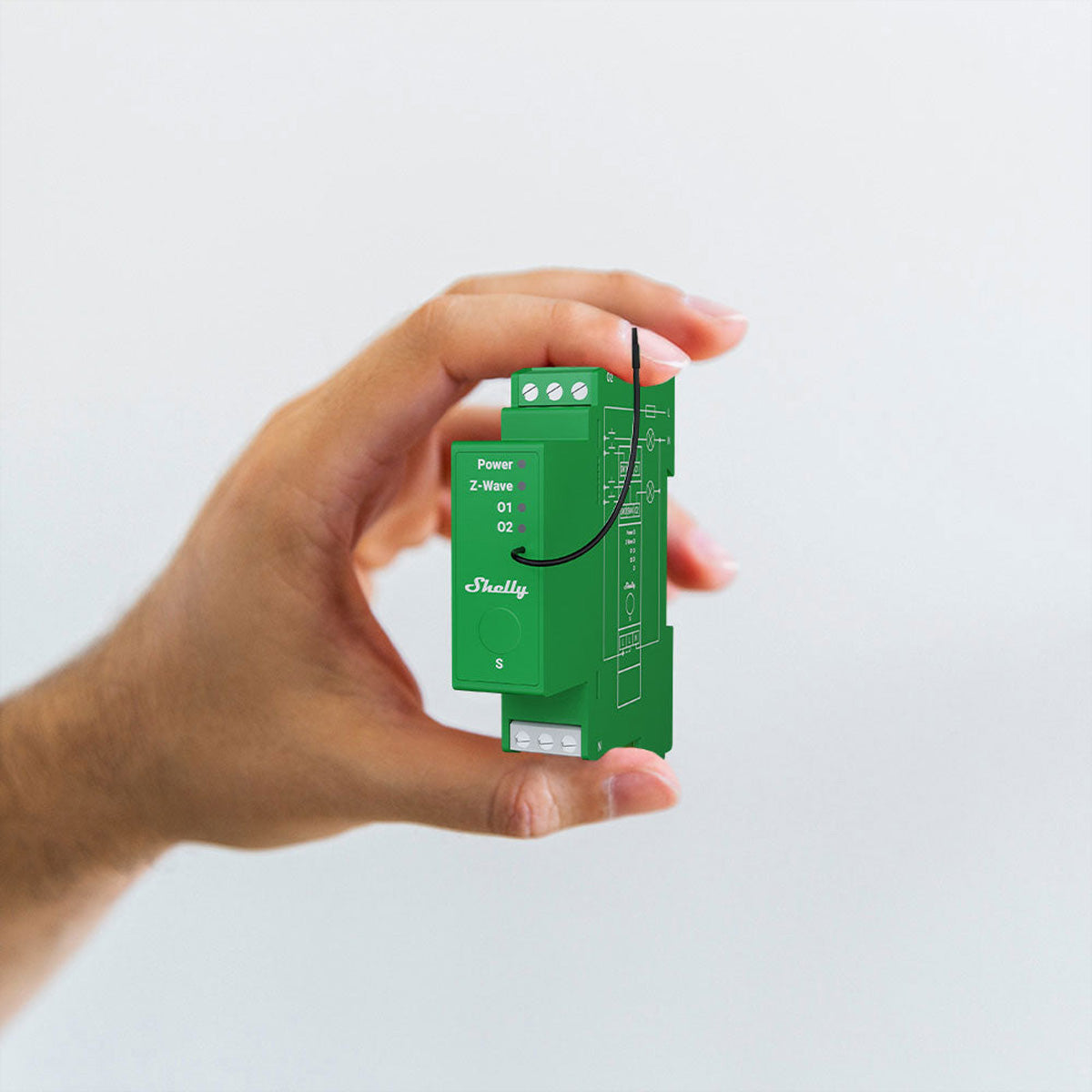 Shelly Wave Pro 2PM – Dimmaktor – 2 Kanäle, Leistungsmessung, Bluetooth