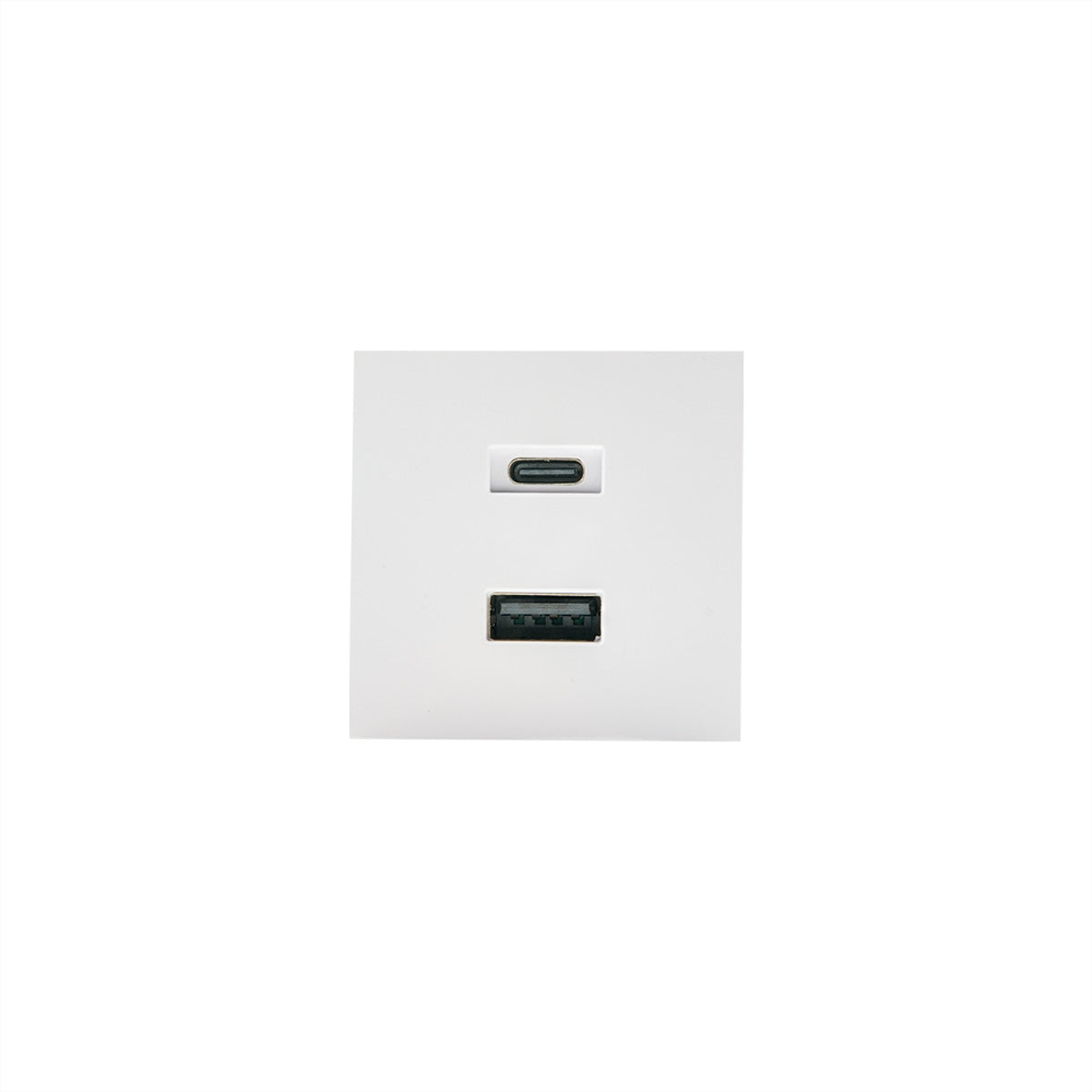 Shelly USB-Ladegerät 20 W – USB-C, USB-A – für Shelly Wand Display Stand – weiss