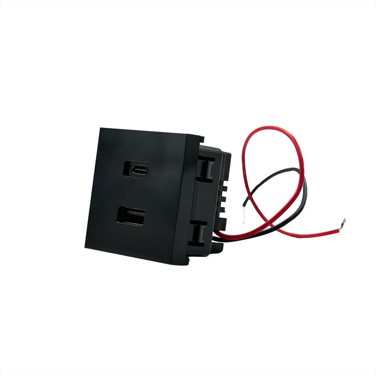 Shelly USB-Wandladegerät 20 W – USB-C, USB-A – für Shelly Wall Display Stand – schwarz