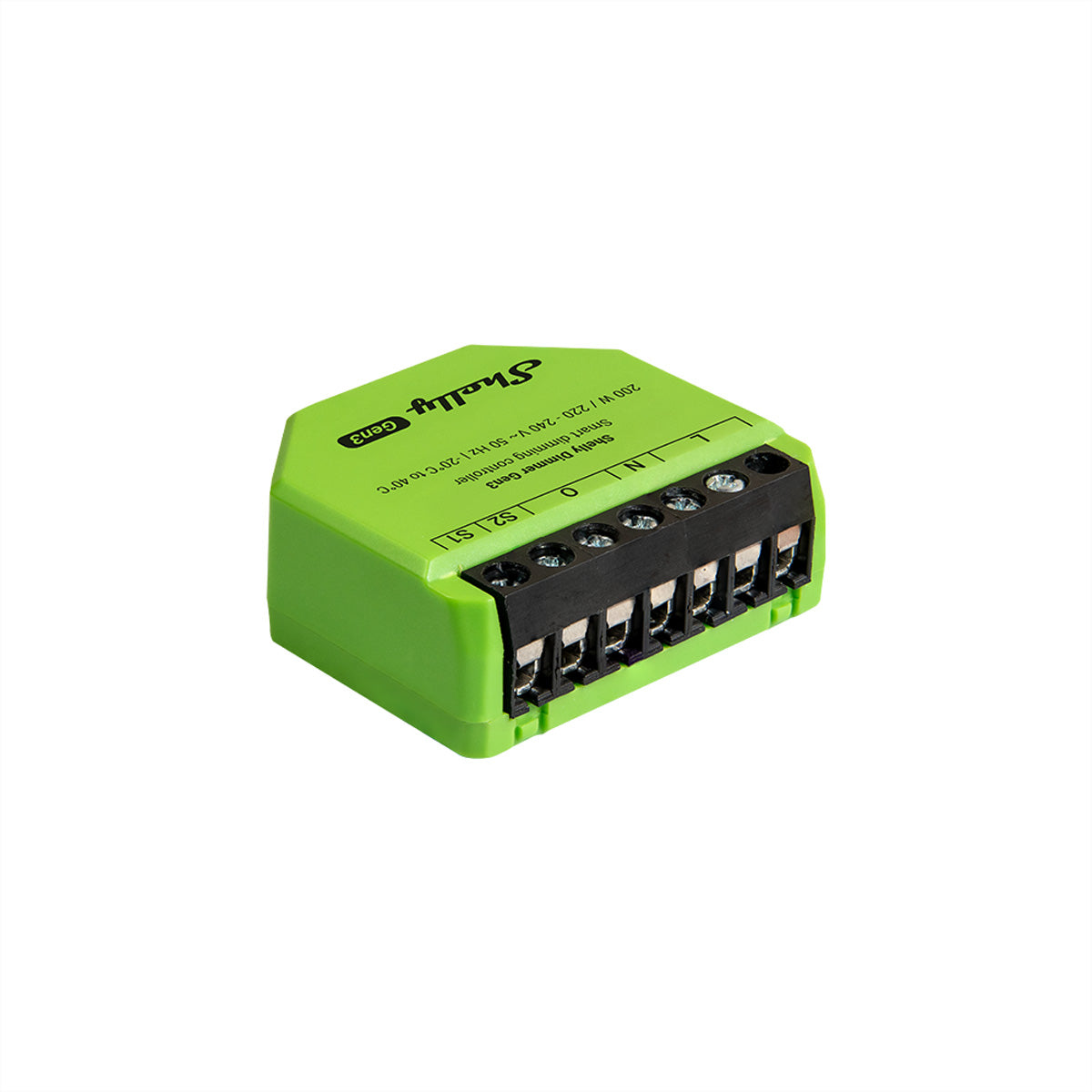 Shelly Dimmer Gen3 – Zubehör – WLAN, Leistungsmessung, 150 W (LED), 200 W (Halogen) – für Amazon Alexa