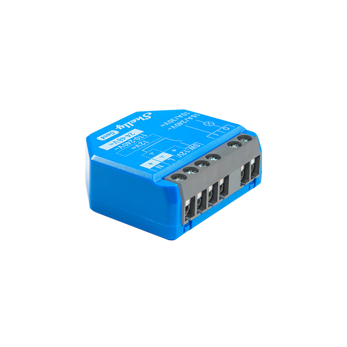 Shelly 1 Gen4 – Smart-Steckdose – WLAN, Bluetooth, Zigbee – für Amazon Alexa, Google Assistant, Matter