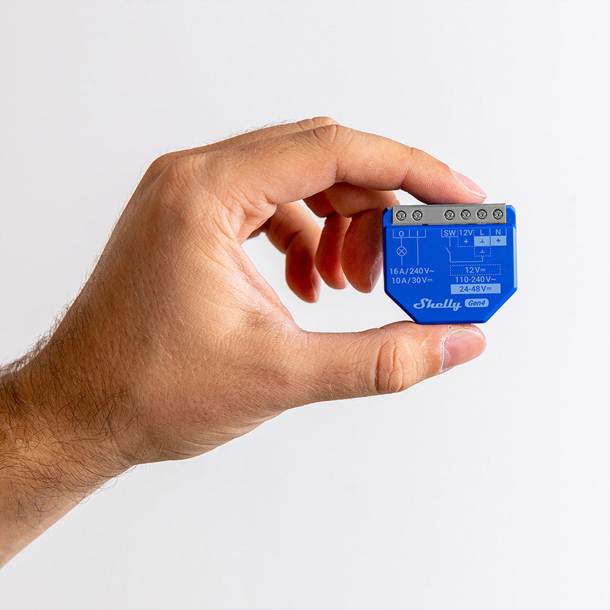 Shelly 1 Gen4 – Smart-Steckdose – WLAN, Bluetooth, Zigbee – für Amazon Alexa, Google Assistant, Matter