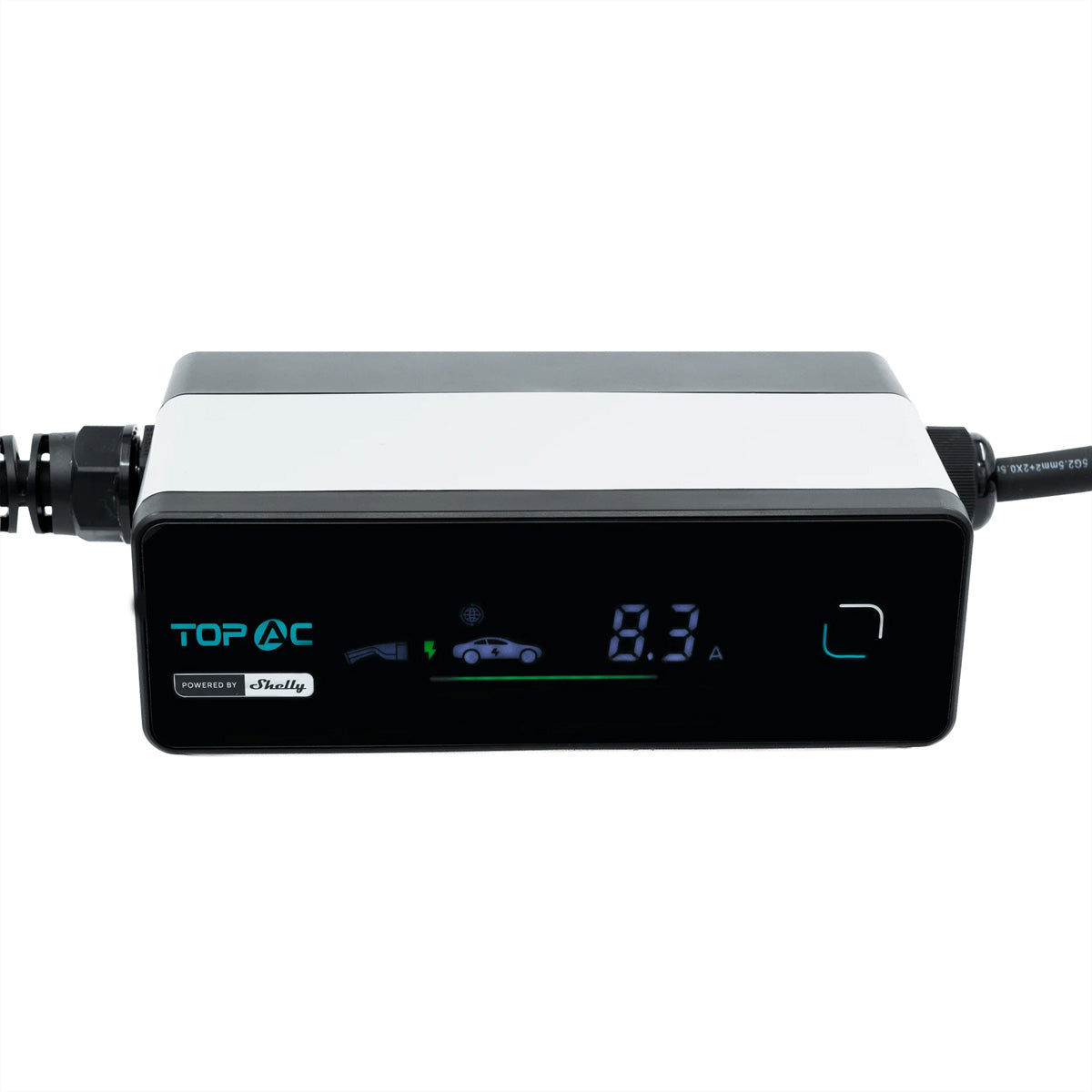 Shelly Topac EVE01-11R Elektroauto-Ladegerät 11 kW – CEE 16 A, 3-phasig, 5,6 m, IP65 – für Typ 2