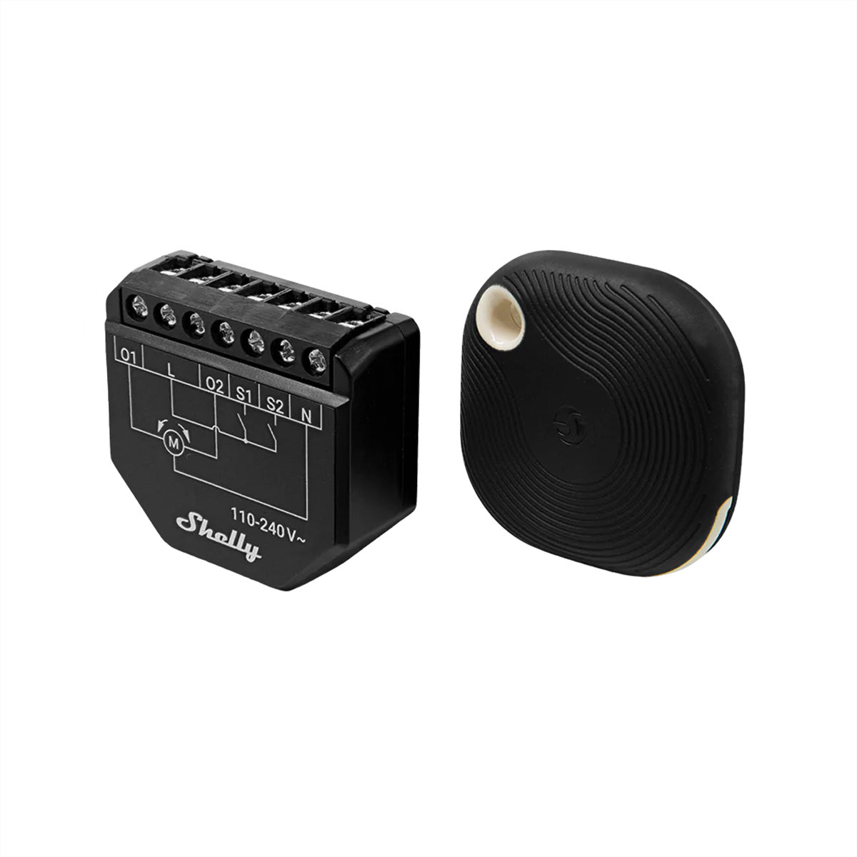 Shelly Shutter + BLU Button Tough1 – Zubehör – Leistungsmessung, Zeitfunktionen