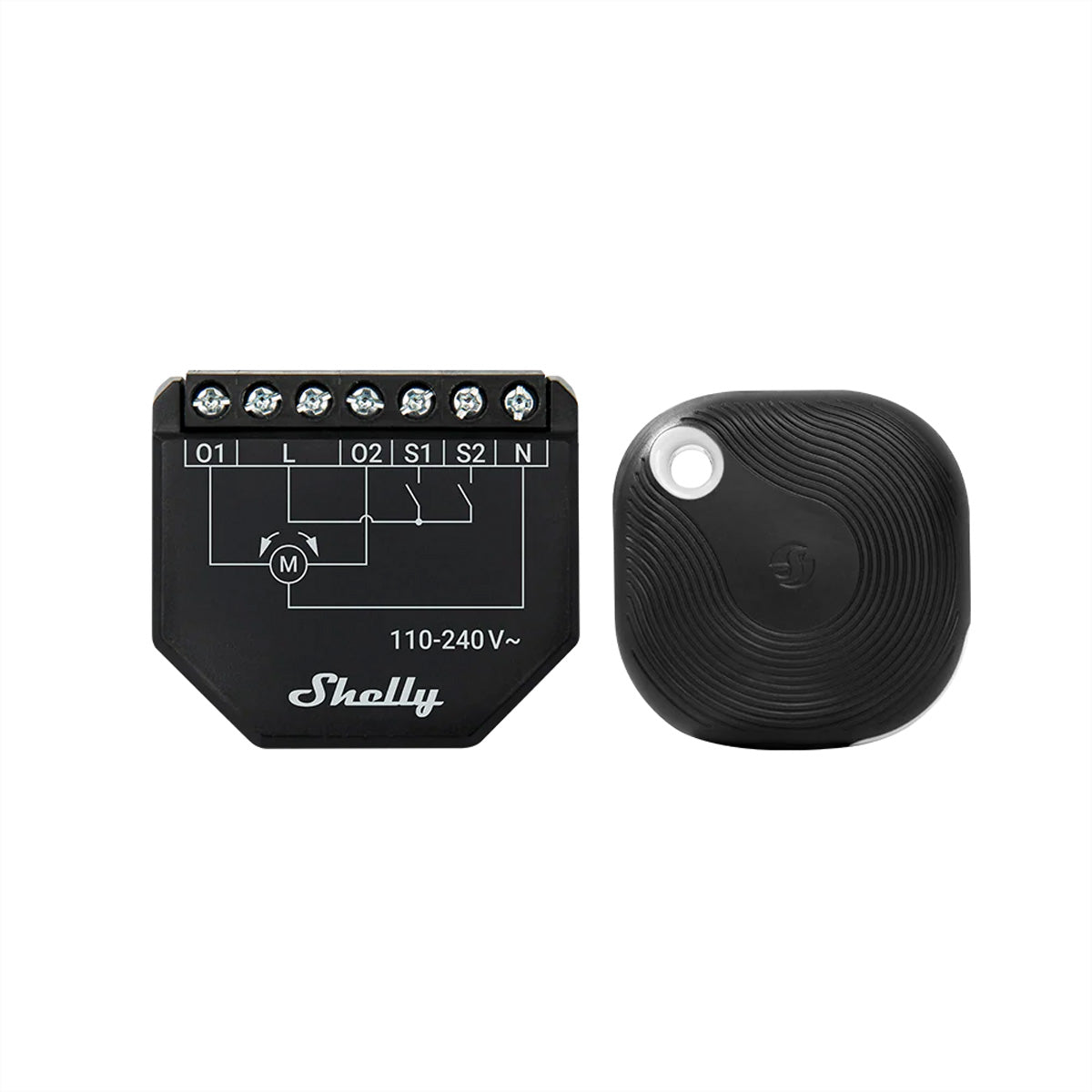 Shelly Shutter + BLU Button Tough1 – Zubehör – Leistungsmessung, Zeitfunktionen
