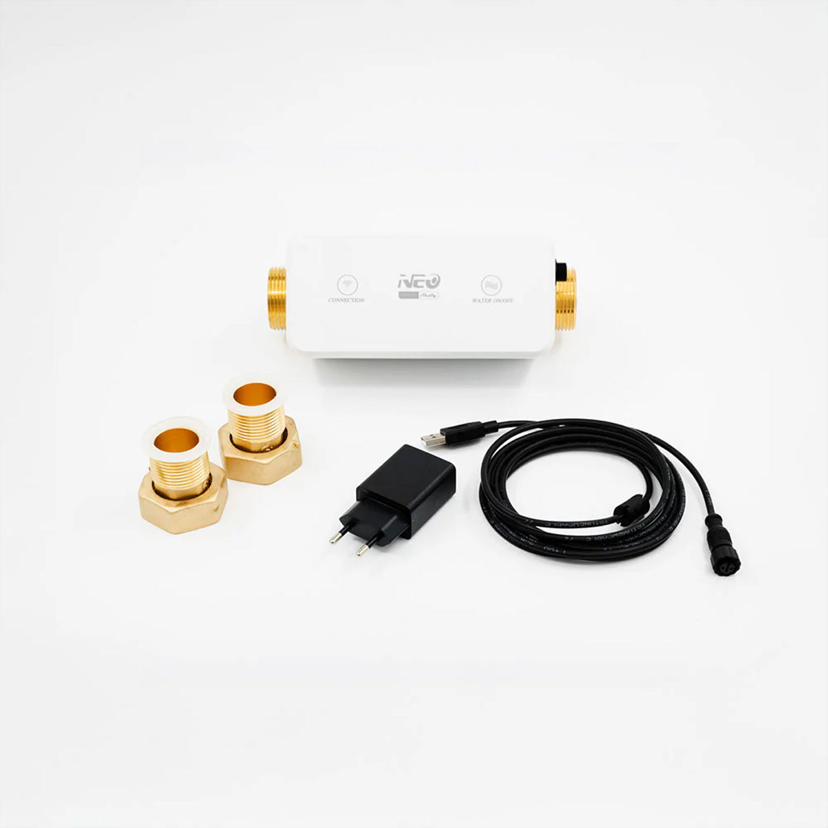 Shelly Neo NAS-WV02W – Zubehör – Ultraschall-Messung, Trinkwasser (NSF), WLAN/Bluetooth