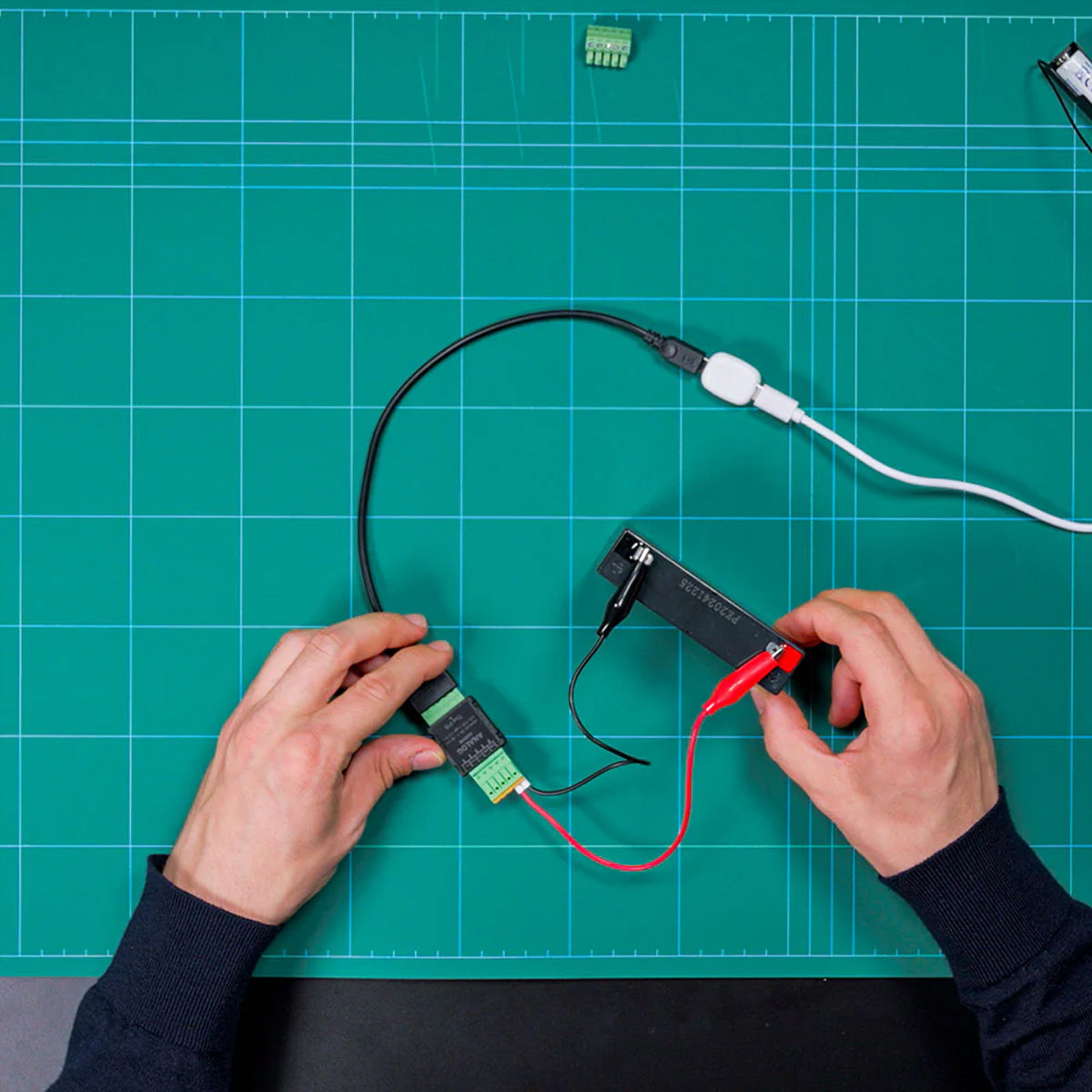 Shelly Analog 0–30 V Add-on – Zubehör – 1 Analoger Eingang, 3,3 V Logikpegel – für The Pill