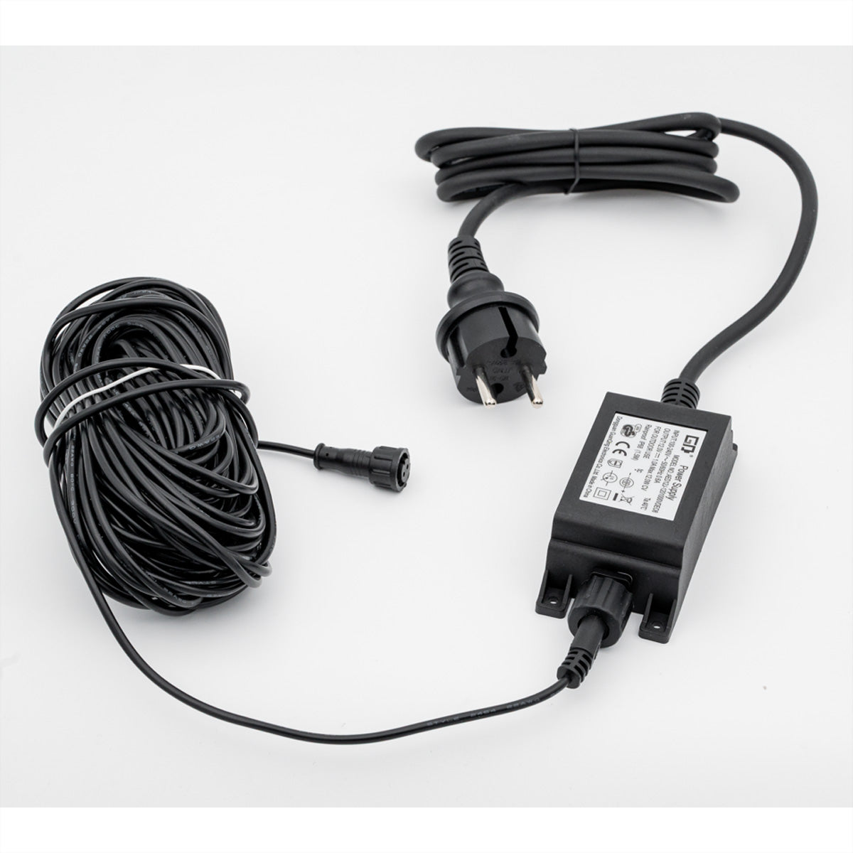 Shelly Netzteil DC 12 V/1 A (12 W) – Kabel 20 m – für Ecowitt WS90, Shelly WS90