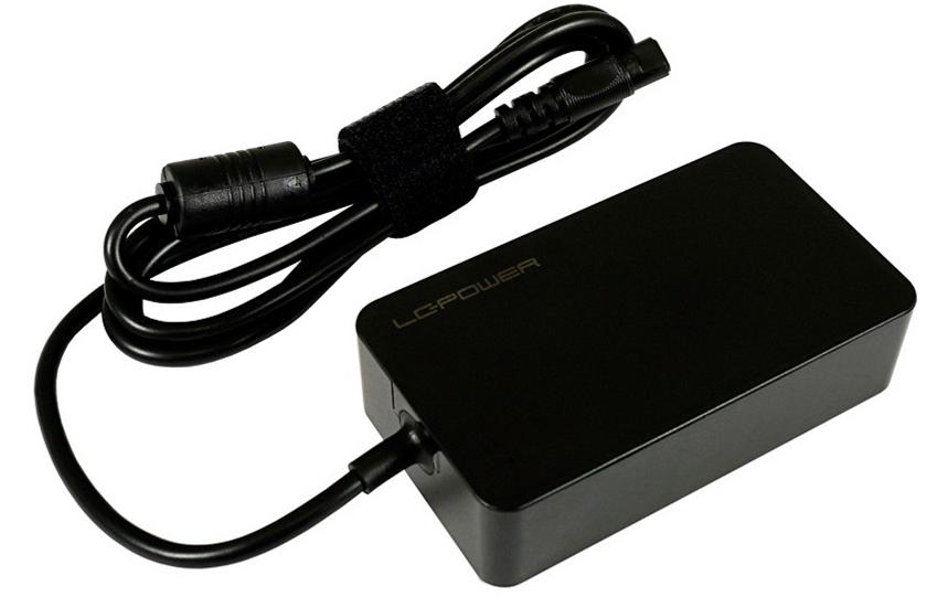 LC-Power LC-NB-PRO-45 Netzteil 45 W – 18,5–20 V Ausgang, 110–240 V Eingang – für Laptops – Schwarz