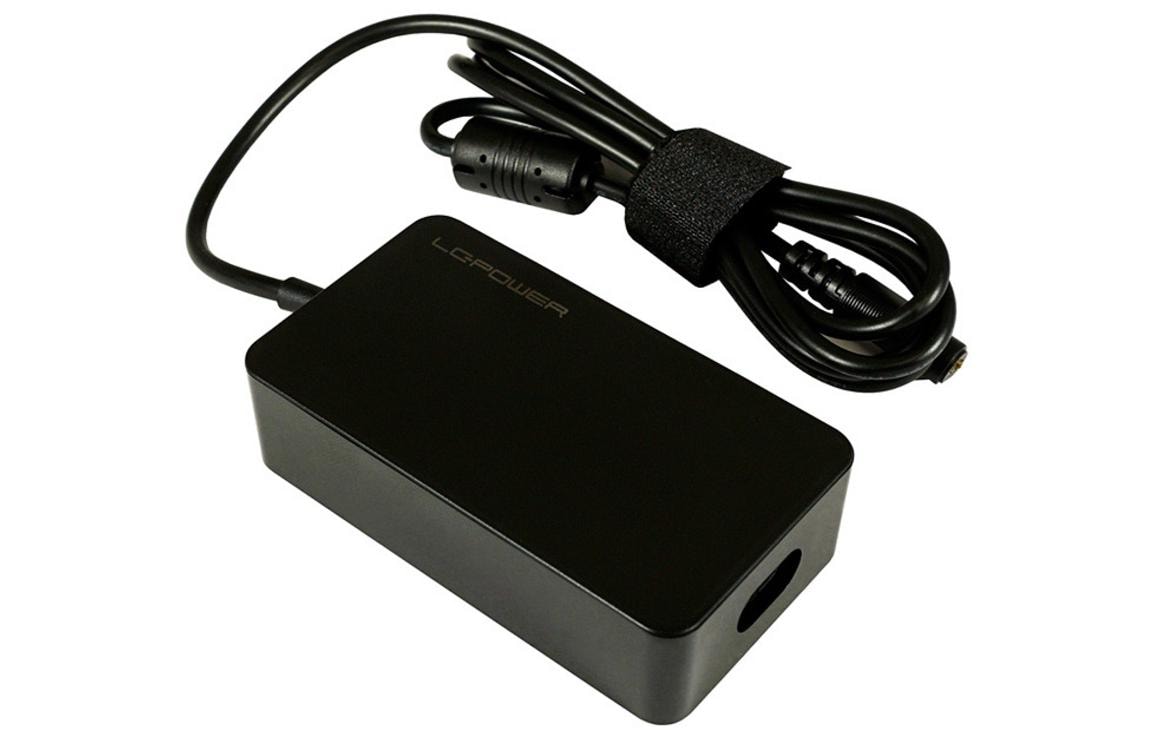 LC-Power LC-NB-PRO-45 Netzteil 45 W – 18,5–20 V Ausgang, 110–240 V Eingang – für Laptops – Schwarz