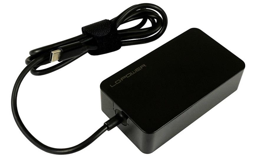 LC-Power LC-NB-PRO-45-C Netzteil 45 W – für Laptops – Schwarz