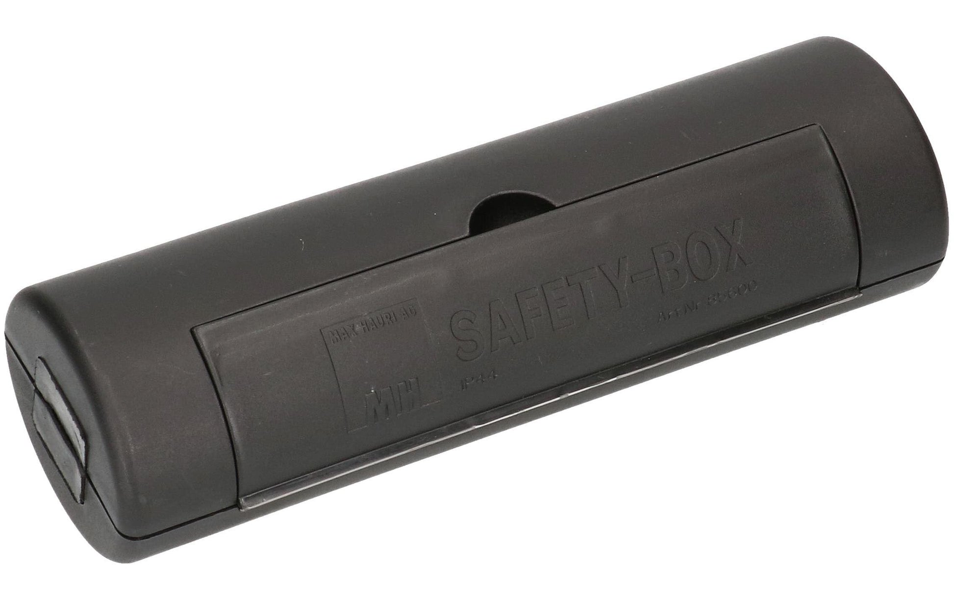 Max Hauri AG Max Hauri Aussen-Kabelbox, 200×64×52 mm, IP44 – schwarz