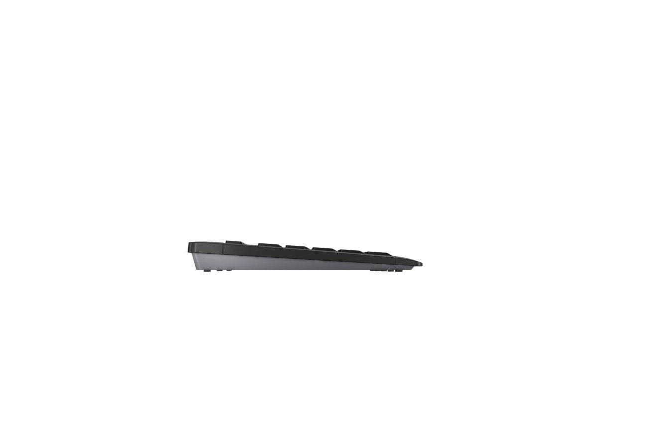 Cherry Stream Wireless – Tastatur, kabellos (2,4 GHz), kabelgebunden (USB-A), CH-Layout (DE-CH), Fullsize (mit Ziffernblock)