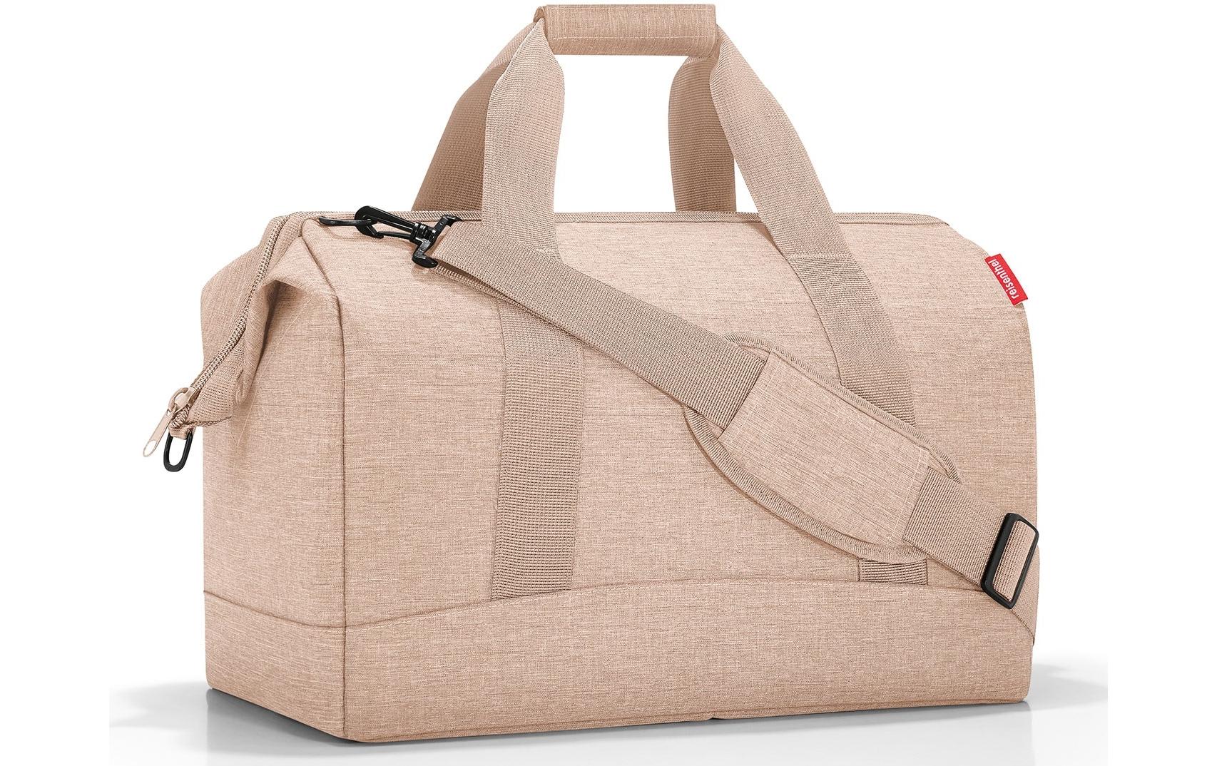 Reisenthel Allrounder L – Umhängetasche, 30 l, Polyester, Twist Coffee, 48 × 39,5 × 29 cm