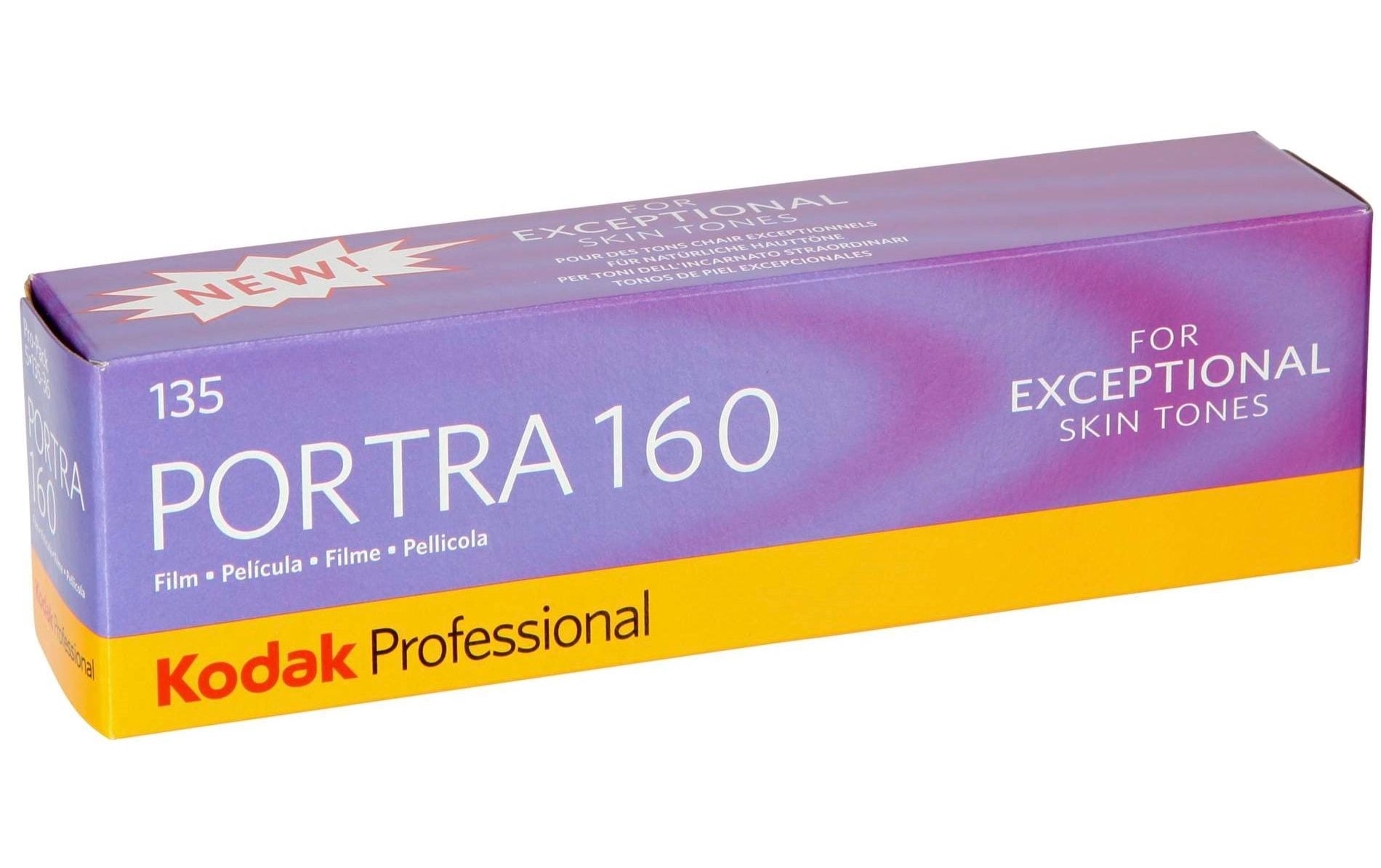Kodak Portra 160 Film 135/36 – Farbnegativ, ISO 160, 36 Aufnahmen