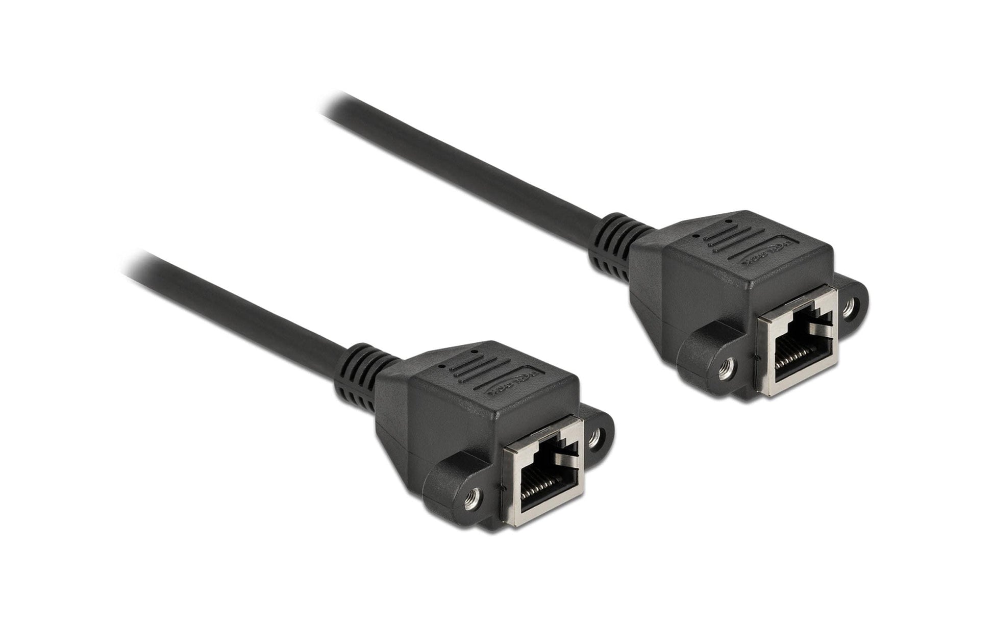 DeLOCK Patchkabel – Cat6A S/FTP, 3 m, Schwarz, LSZH, RJ‑45
