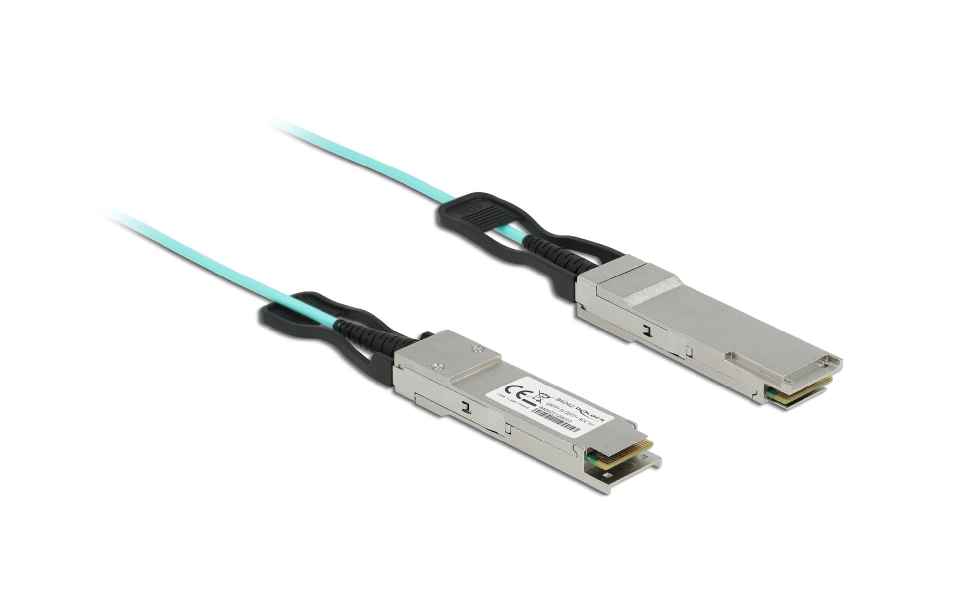 DeLOCK QSFP+ zu QSFP+ DAC-Kabel – 40G, aktiv, 5 m