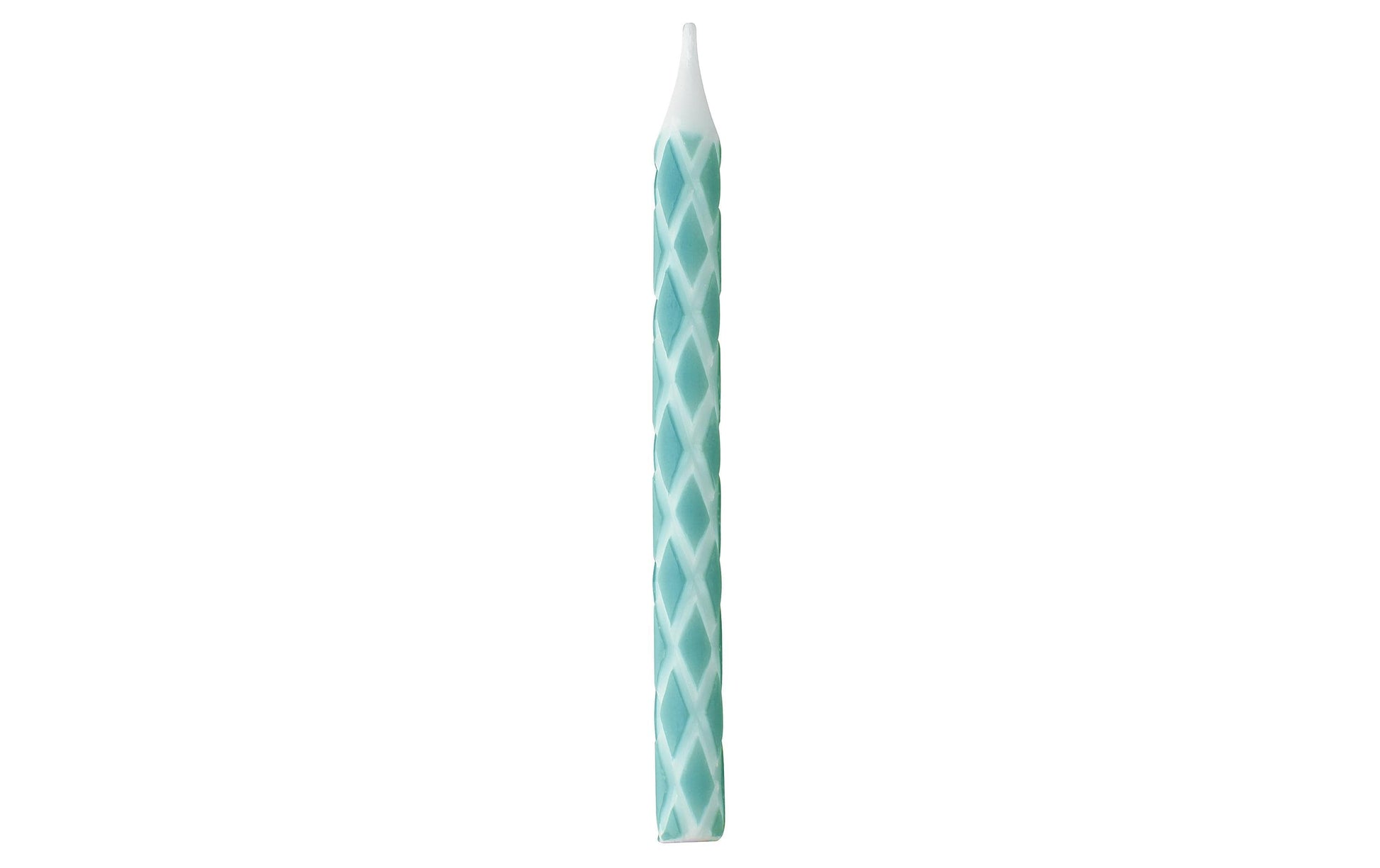 Zenker Geburtstagskerzen Kariert – Weiss – 6 cm – 36 Stk