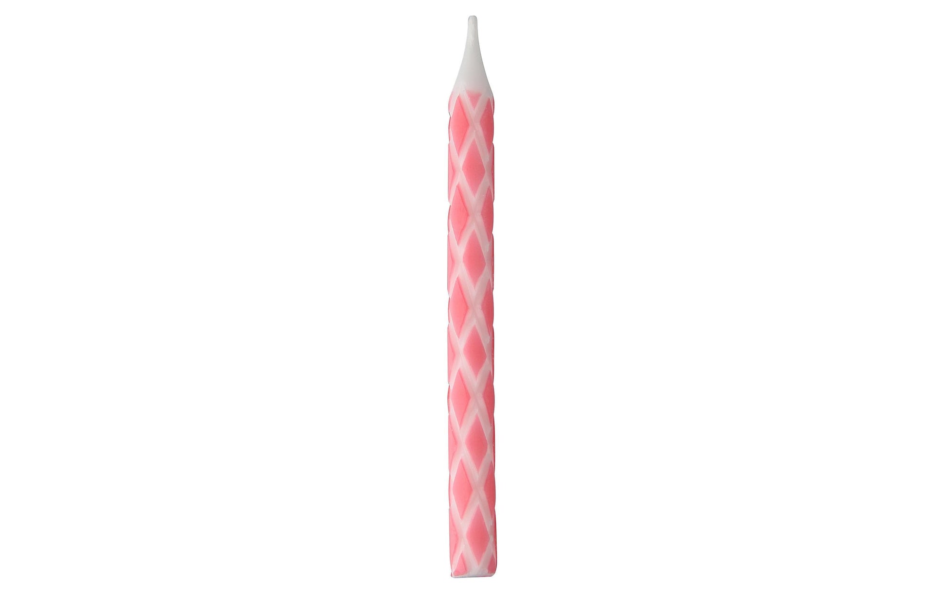 Zenker Geburtstagskerzen Kariert – Weiss – 6 cm – 36 Stk