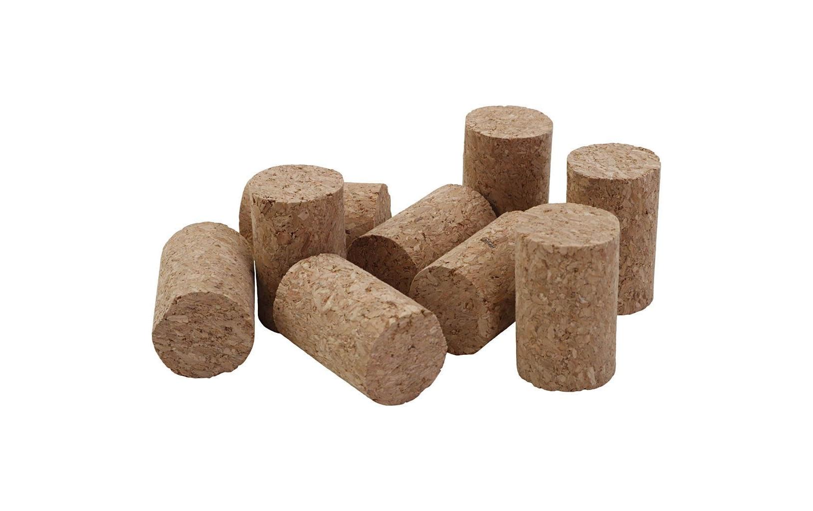 Creativ Company Korken, Holz, Braun, Ø 2,5 cm × 4 cm, 50 Stk.