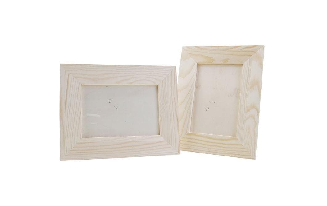 Creativ Company Bilderrahmen, Holz, Braun, 23 × 18 cm, 12er-Set