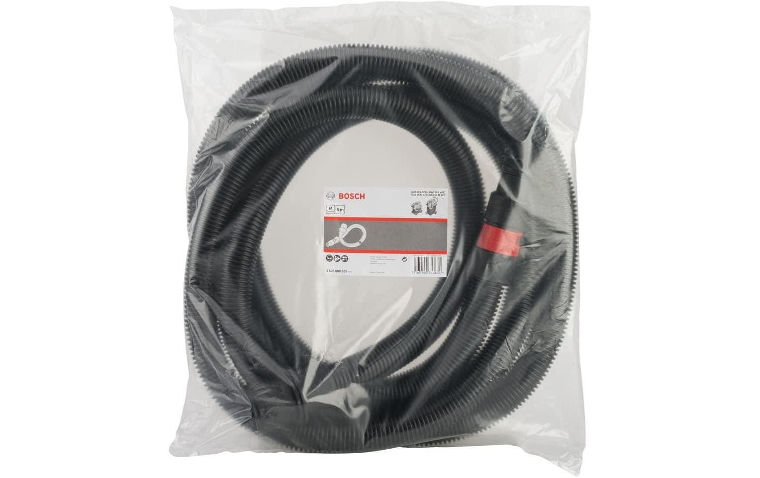 Bosch Absauganlage 2 608 000 565 – Schlauch 5,0 m, für GAS12-25/12-25PS, GAS 15 PS, GAS 35 H AFC u. a.