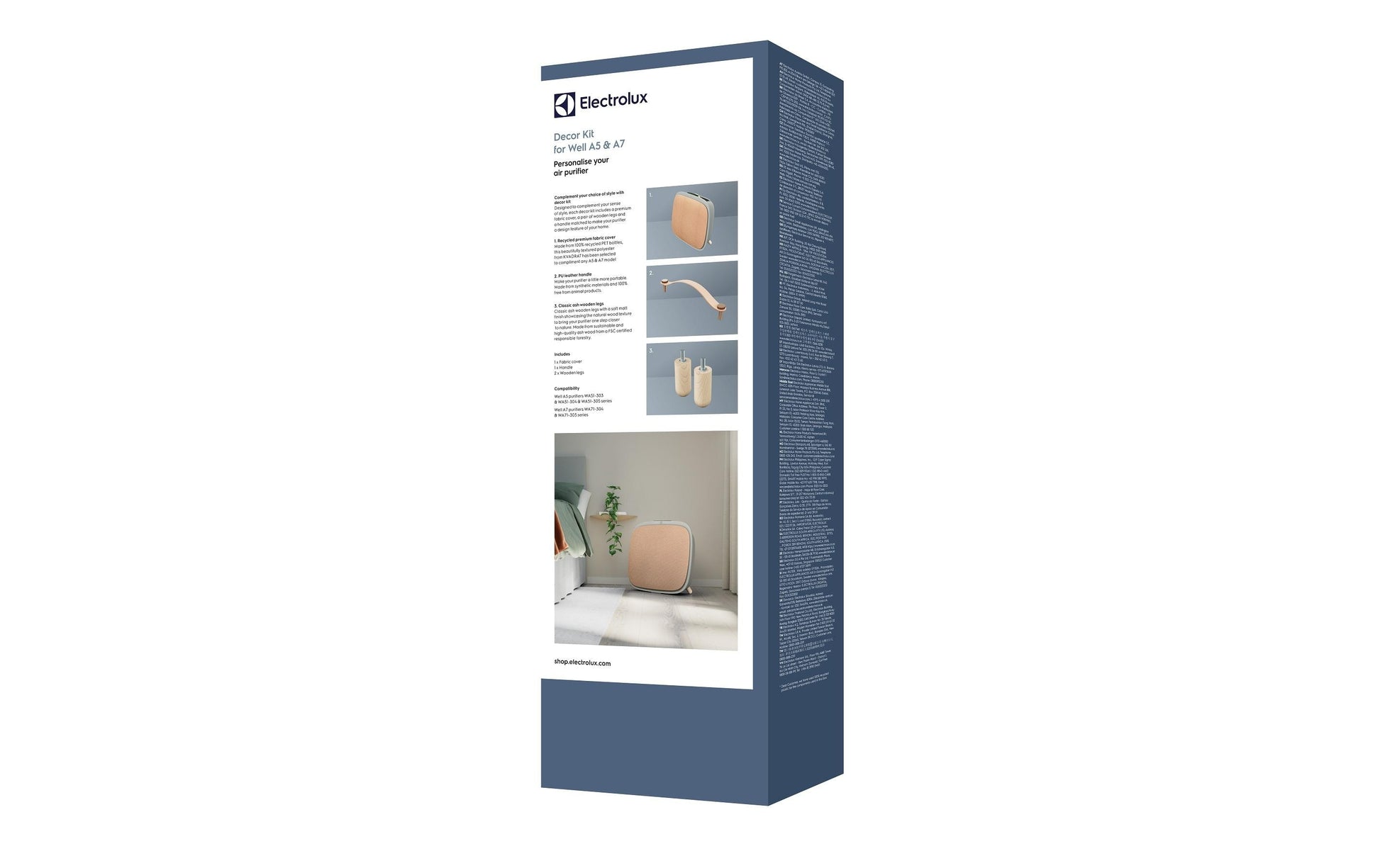 Electrolux Deko-Set EKITW2 – für Well A5, A7, Birke