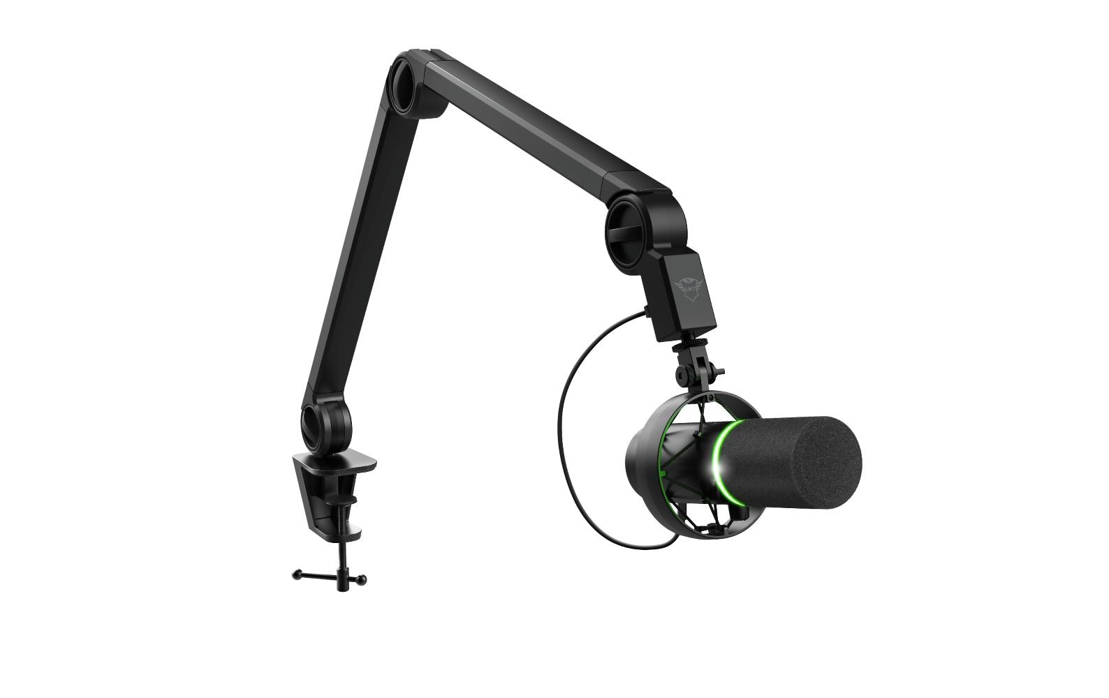 Trust GXT 255+ Onyx – Mikrofon, USB, Niere, Kondensator, Gaming, Schwarz