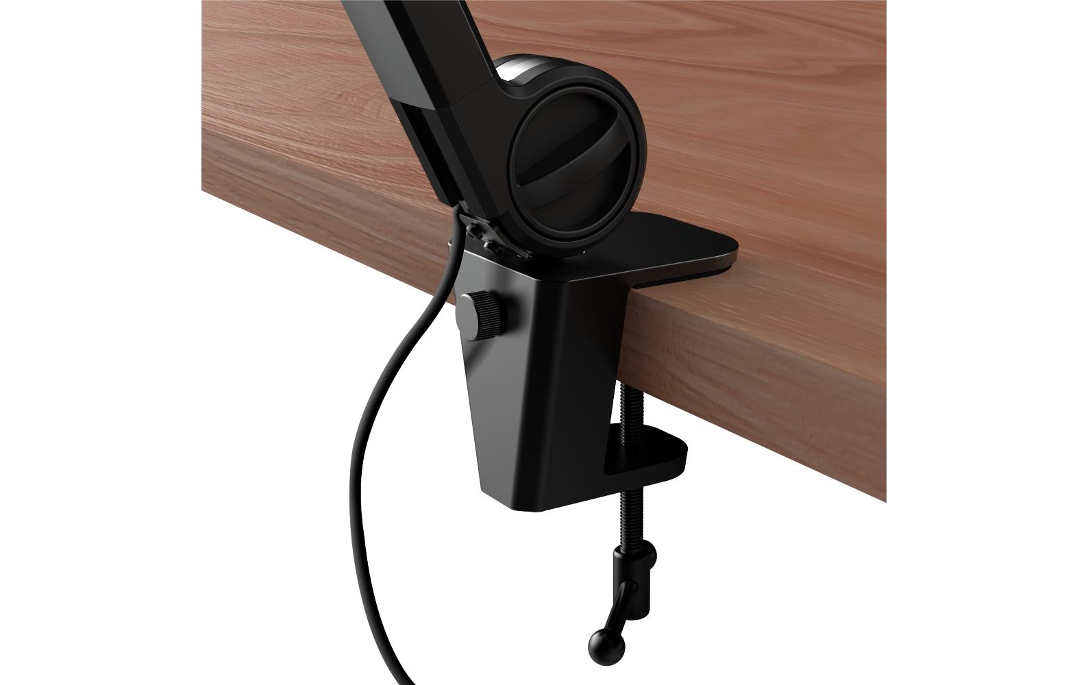 Trust GXT 255+ Onyx – Mikrofon, USB, Niere, Kondensator, Gaming, Schwarz