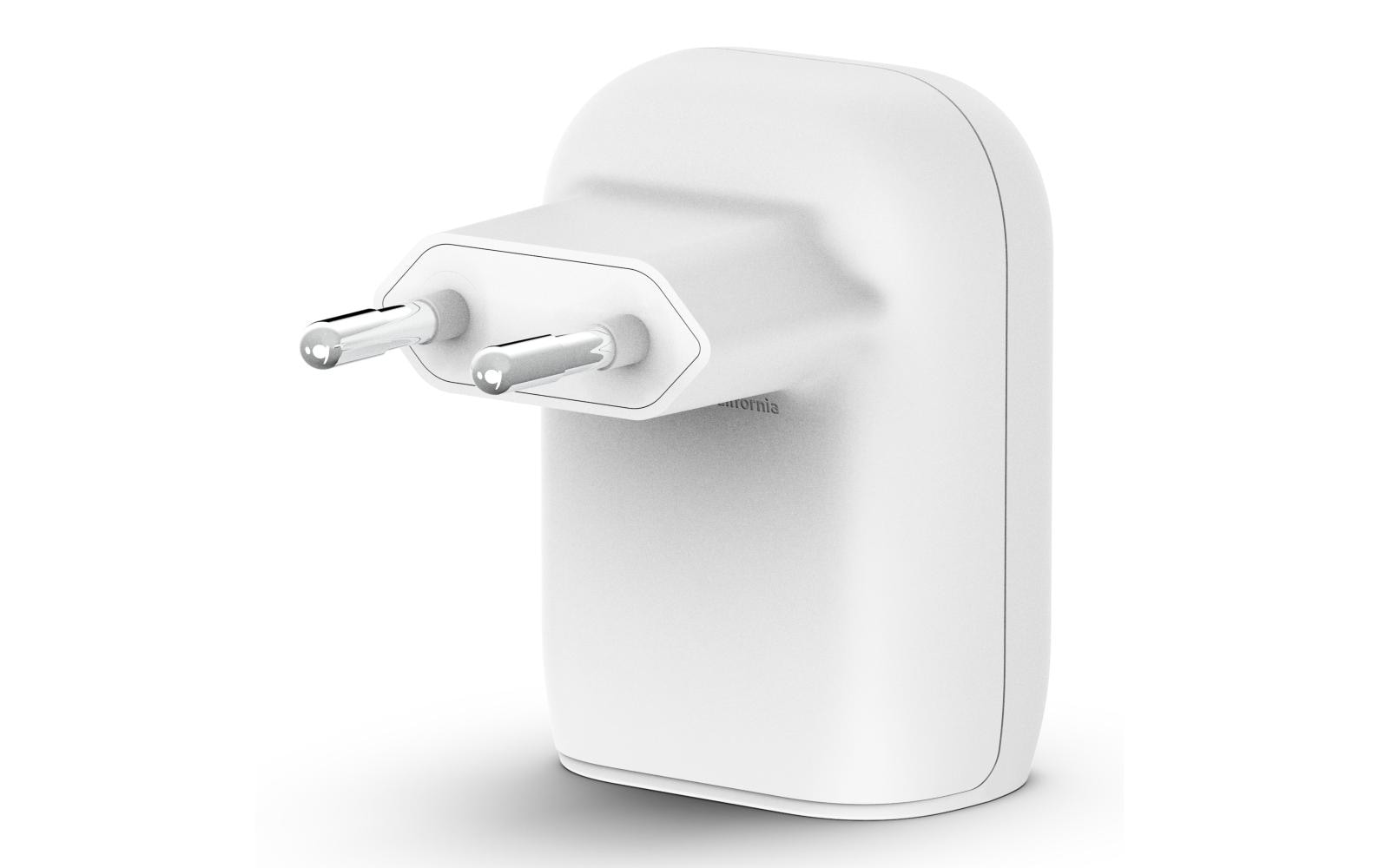 Belkin Ladegerät – 37 W, 1× USB-C (25 W) + 1× USB-A (12 W), PD