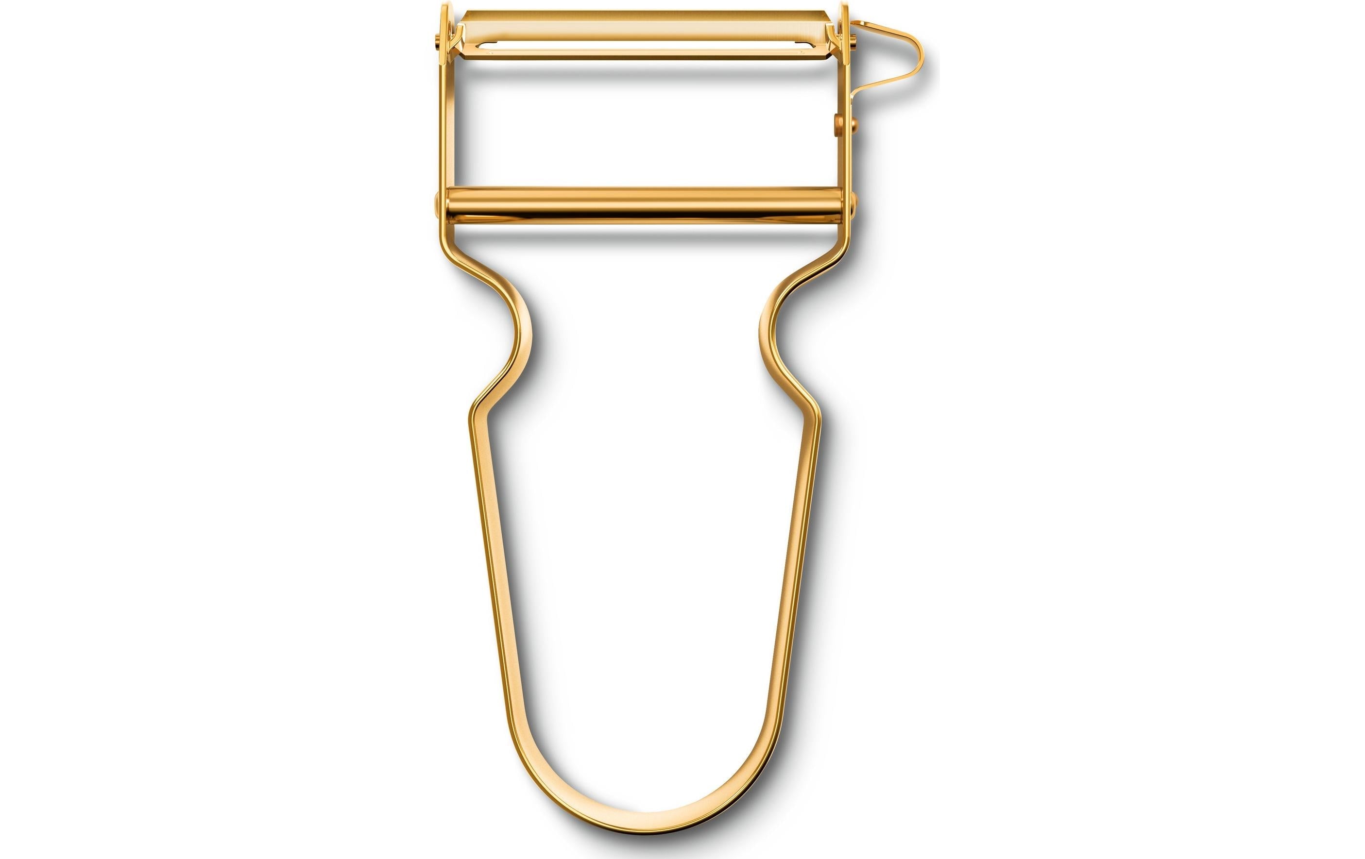 Victorinox Sparschäler, 6,5 × 1,3 × 10,9 cm, Edelstahl/Aluminium, gold
