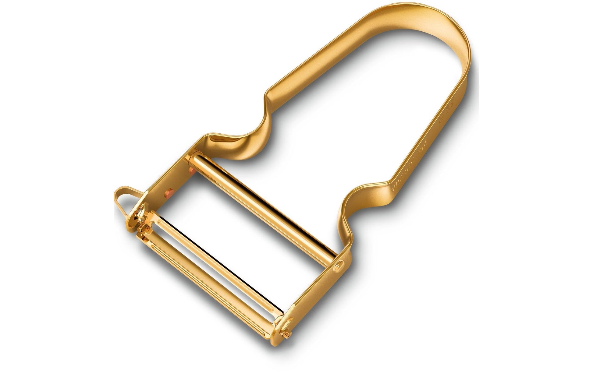 Victorinox Sparschäler, 6,5 × 1,3 × 10,9 cm, Edelstahl/Aluminium, gold