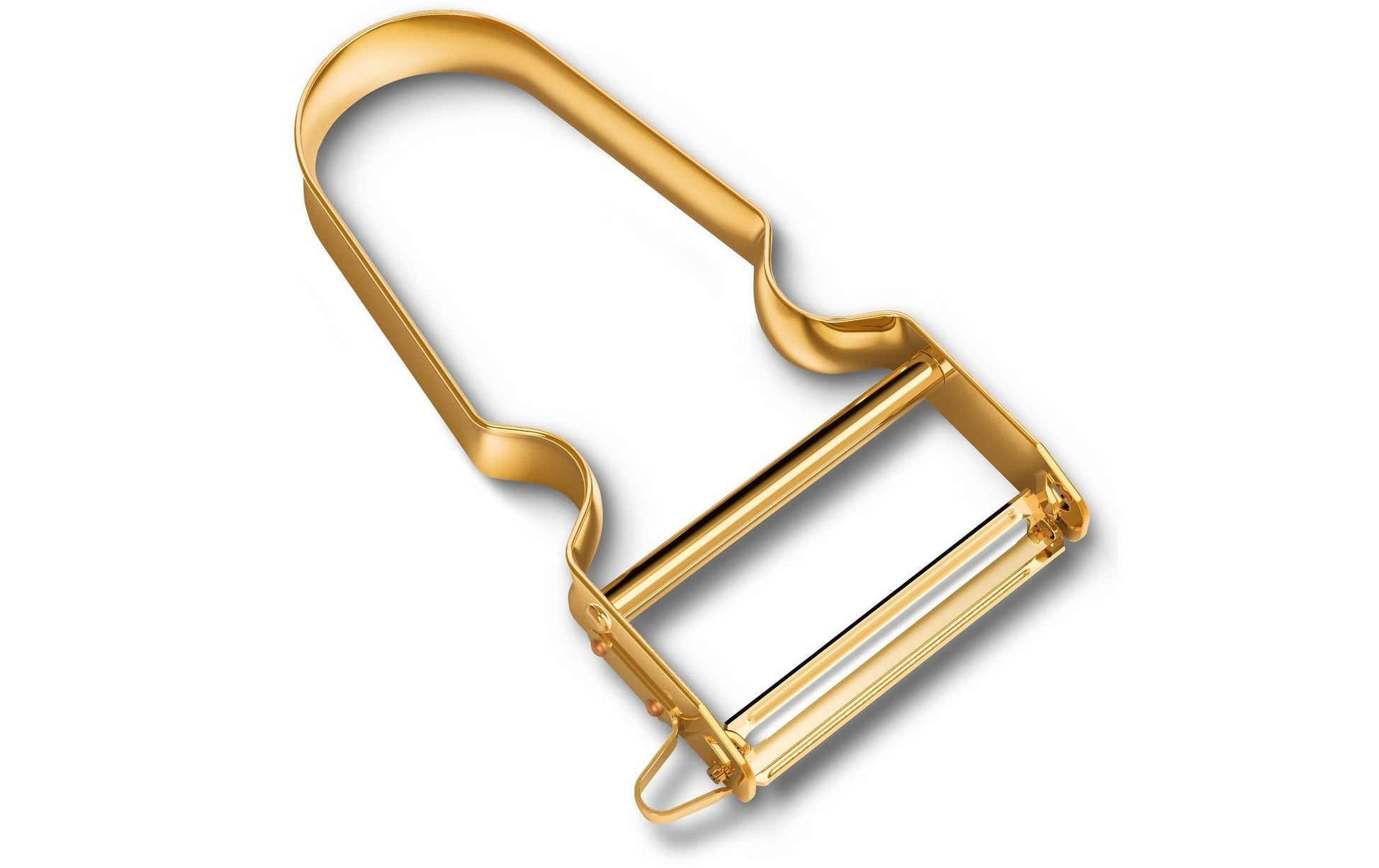 Victorinox Sparschäler, 6,5 × 1,3 × 10,9 cm, Edelstahl/Aluminium, gold