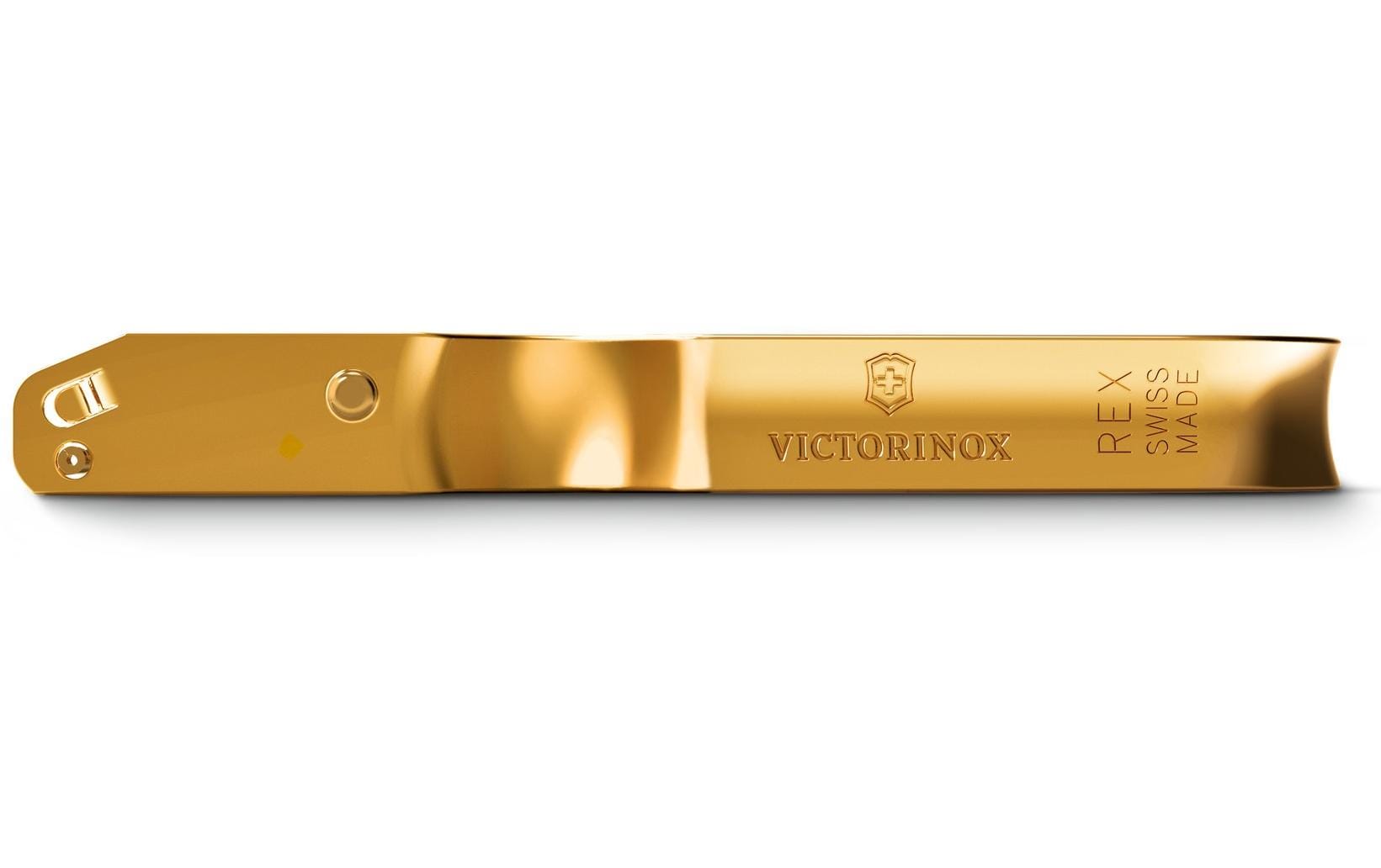 Victorinox Sparschäler, 6,5 × 1,3 × 10,9 cm, Edelstahl/Aluminium, gold