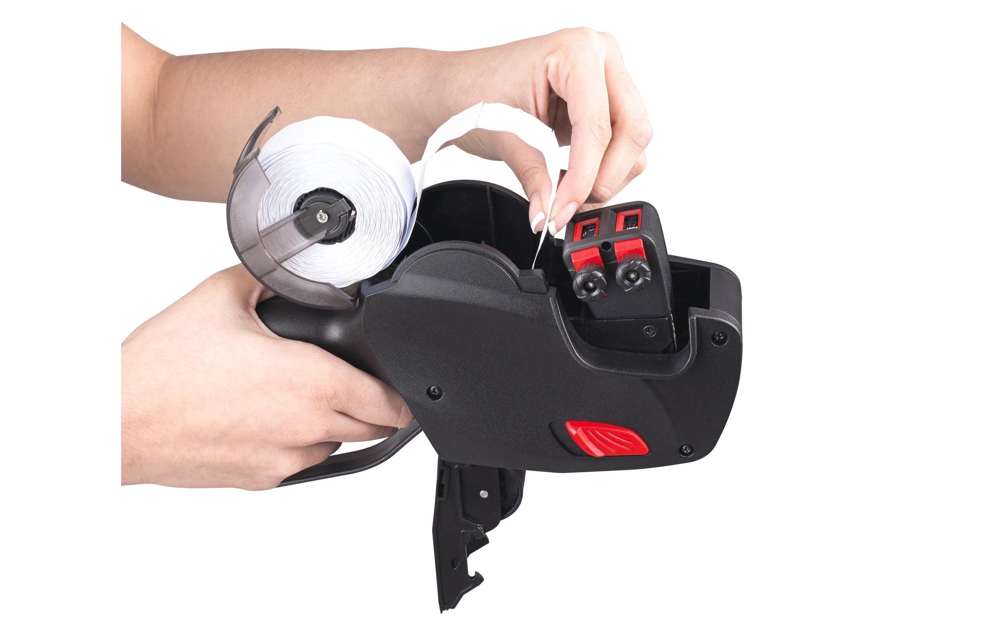 Avery Zweckform Preisauszeichner 2-zeilig – Handgerät, Kunststoff, Weiss