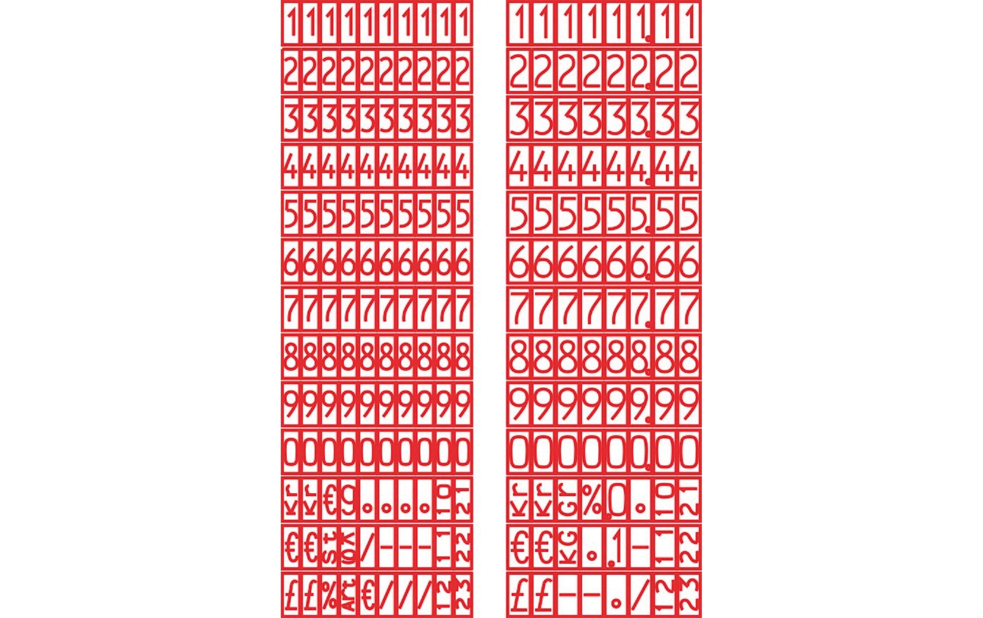 Avery Zweckform Preisauszeichner 2-zeilig – Handgerät, Kunststoff, Weiss