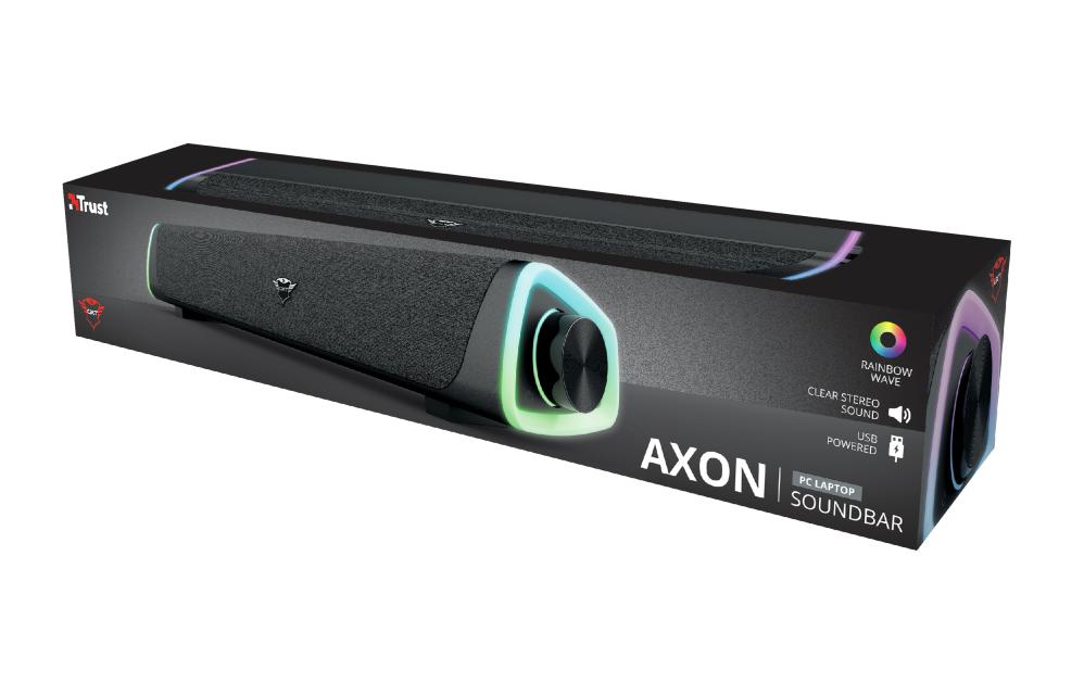 Trust GXT 620 AXON – Soundbar – 2.0, 12 W – Schwarz