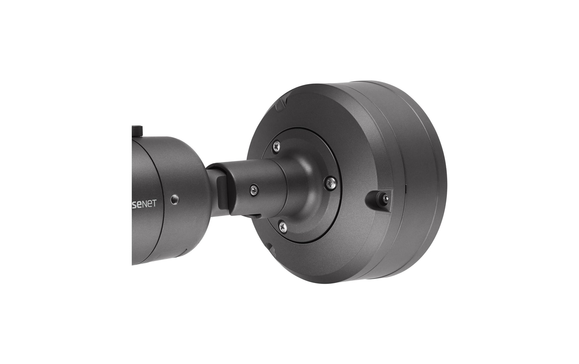 Hanwha Anschlussbox SBO-147B – Wandmontage, Indoor, Dunkelgrau – für QNO-7082, QNO-6082R