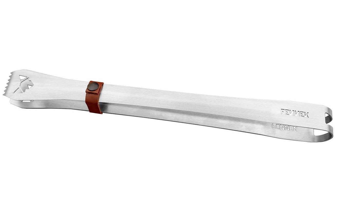 FENNEK Grillzange 37 cm, Edelstahl, Silber