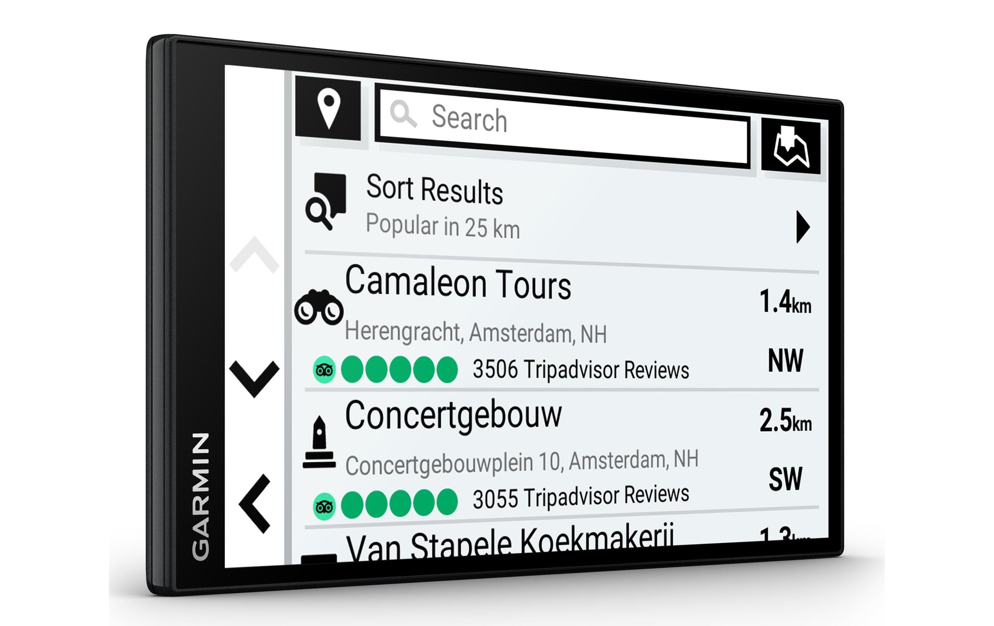 Garmin DriveSmart 76 – 7" Interaktives Display (Touch), Multitouch, Schwarz
