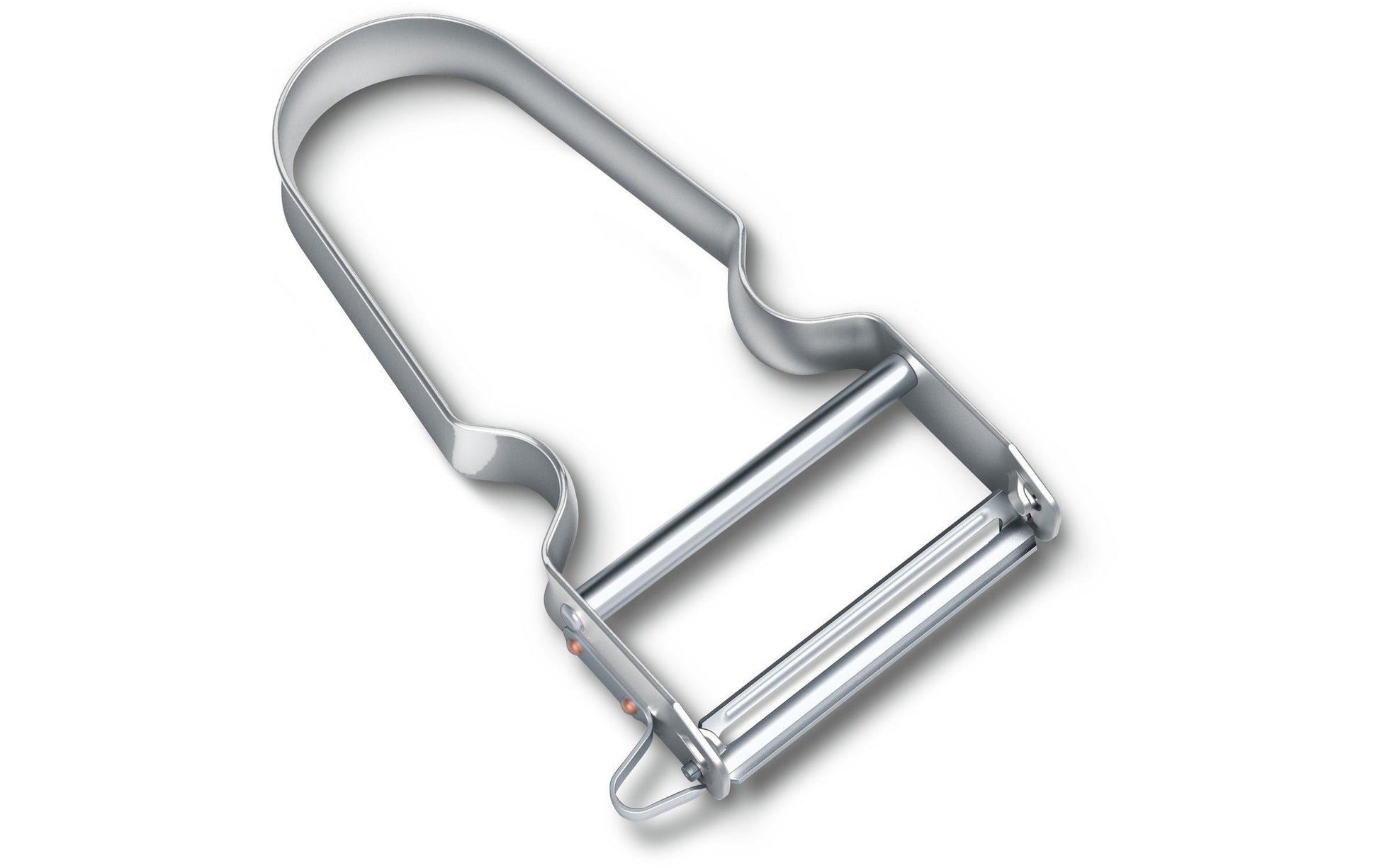 Victorinox Sparschäler, 6,5 × 1,3 × 10,9 cm, Aluminium/Edelstahl, Silber