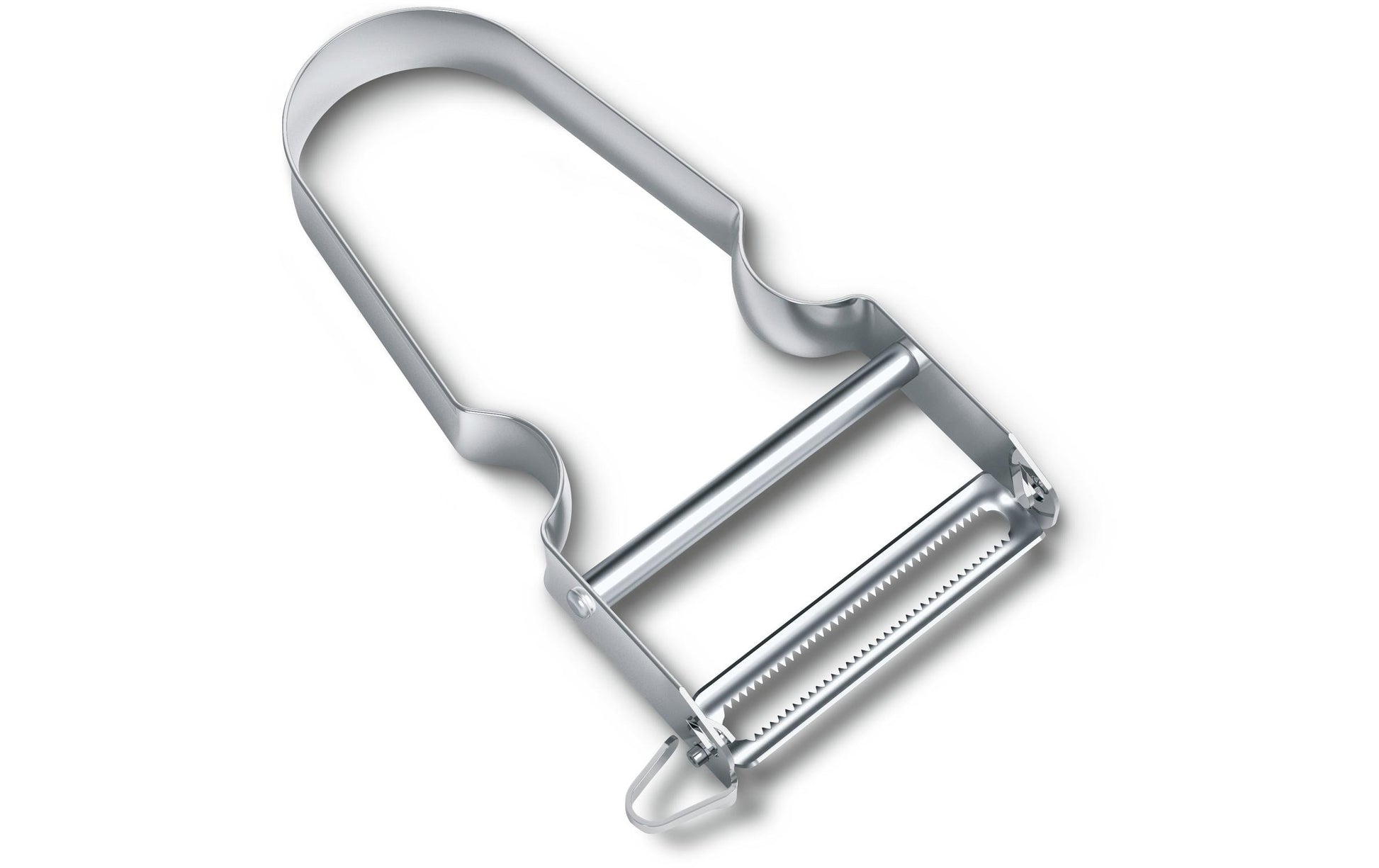 Victorinox Sparschäler, 6,5 × 1,3 × 10,9 cm, Edelstahl, Silber