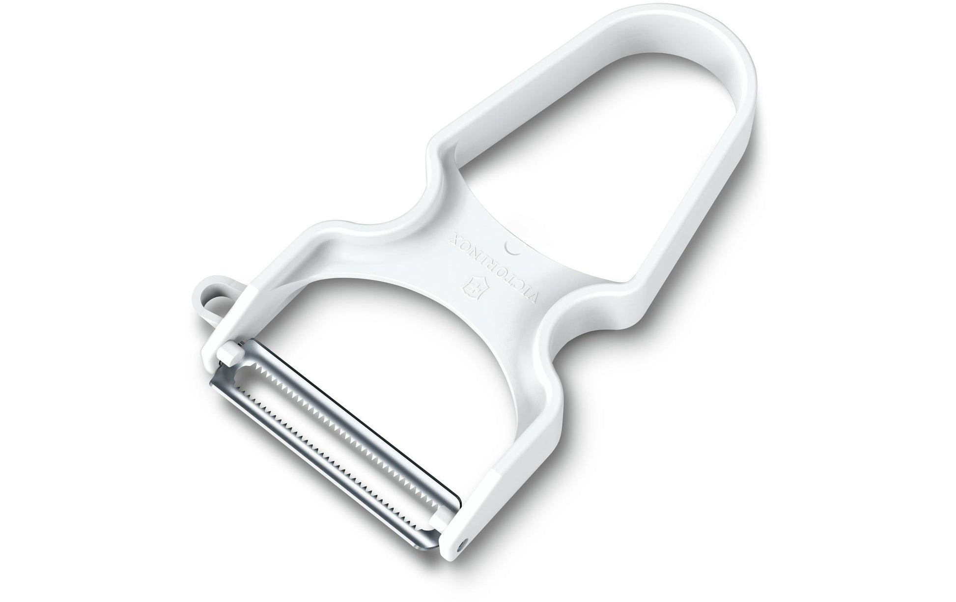 Victorinox Sparschäler, 6,5 × 1,3 × 10,9 cm, Edelstahl/Kunststoff (ABS), weiss