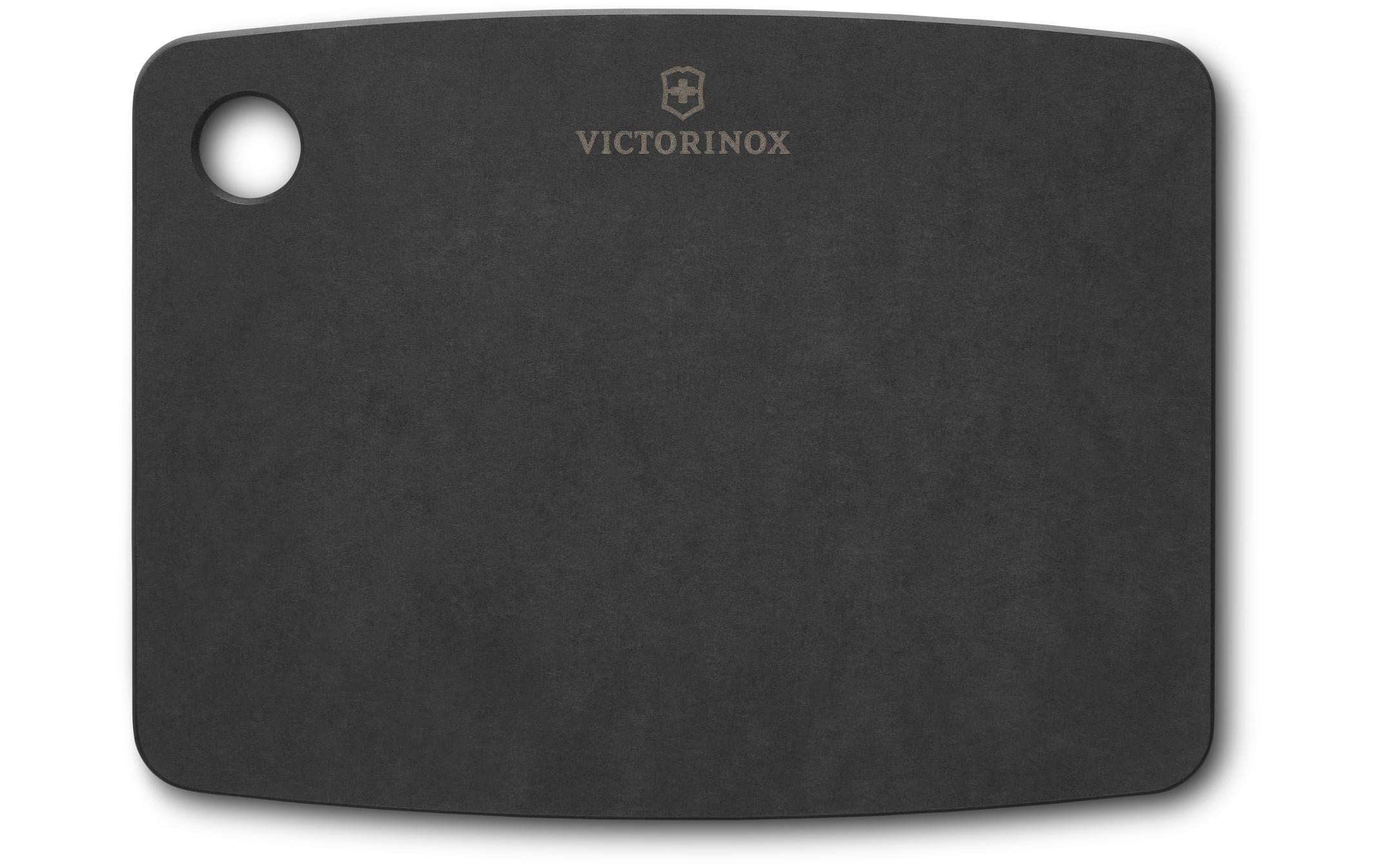 Victorinox Schneidebrett 20,3 × 15,2 × 0,6 cm, Papierverbundstoff, Schwarz, spülmaschinenfest