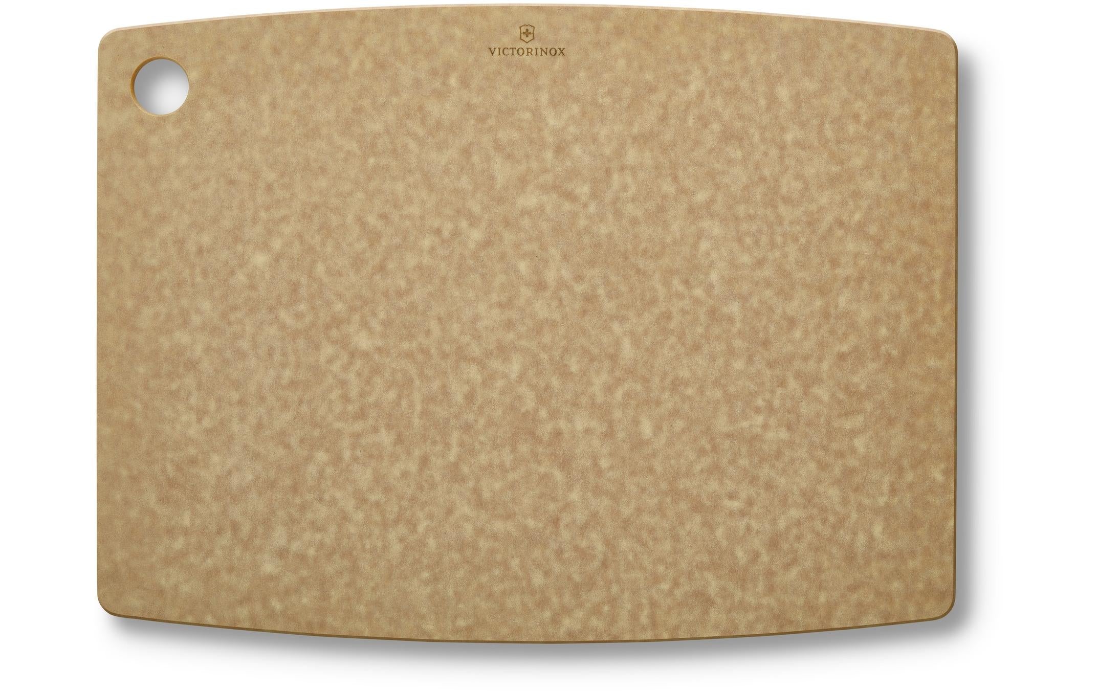 Victorinox Kitchen Series – Schneidebrett 44,4 × 33 × 0,6 cm, Papierverbundstoff, spülmaschinenfest, beige