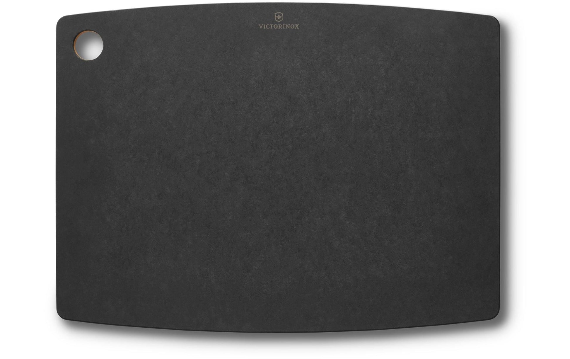 Victorinox Schneidebrett Gourmet – 44,4 × 0,6 × 33 cm – Papierverbundstoff – Schwarz – mit Saftrille