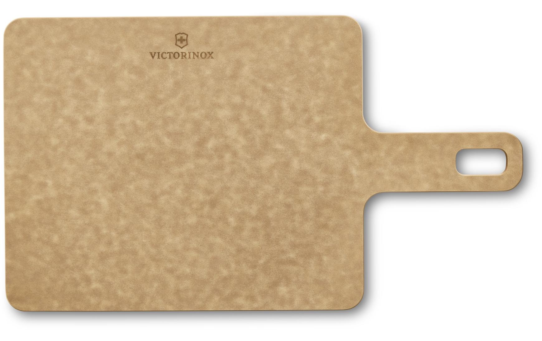 Victorinox Handy – Schneidebrett 22,9 × 19 × 0,6 cm, Papierverbundstoff, spülmaschinenfest, beige